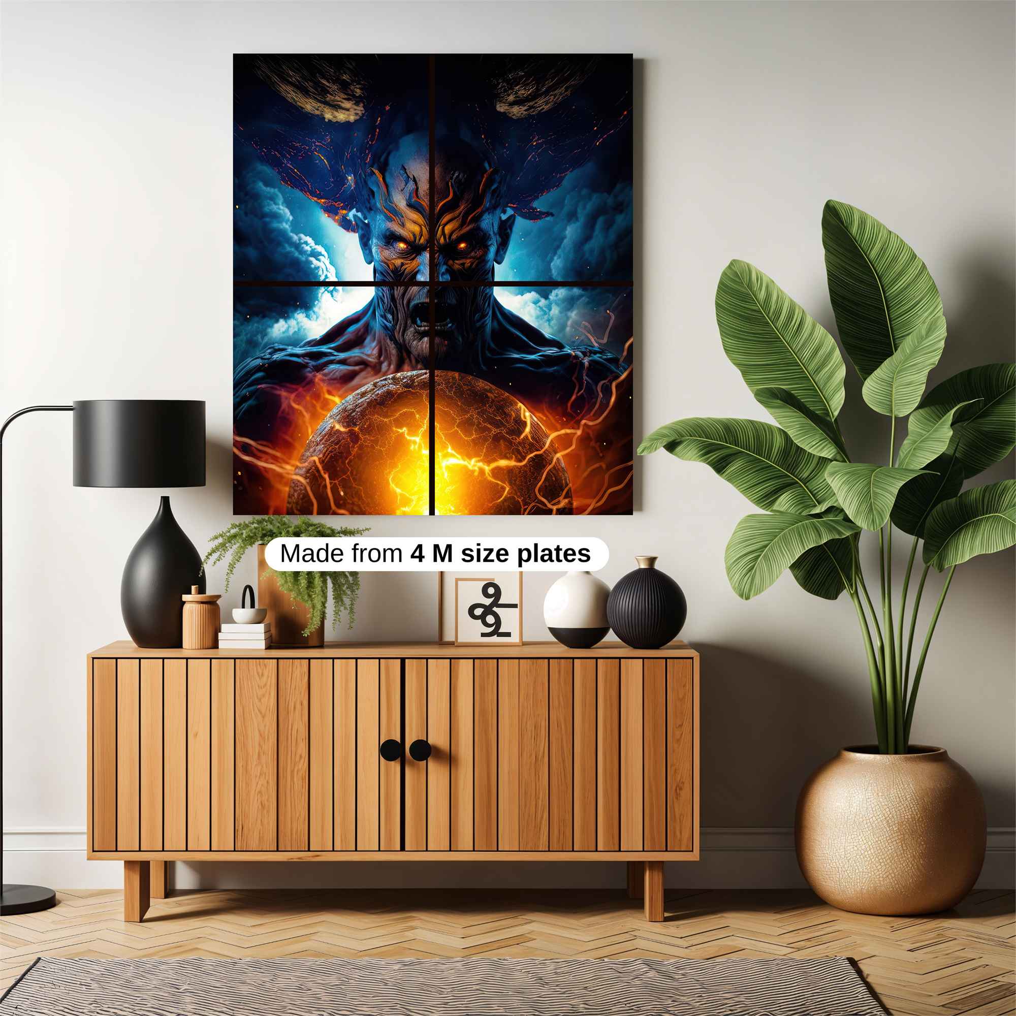 Lucifer Enraged Safe Wall Magnetic / M