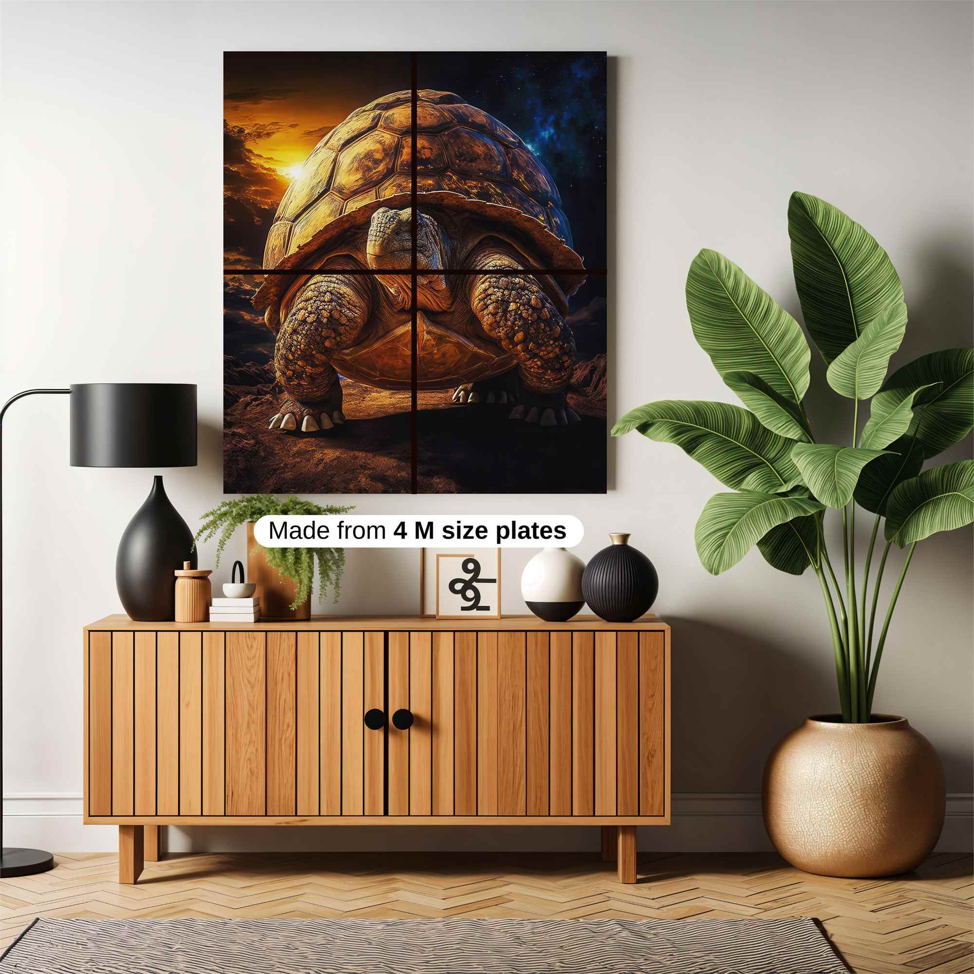 Galactic Tortoise Safe Wall Magnetic / M