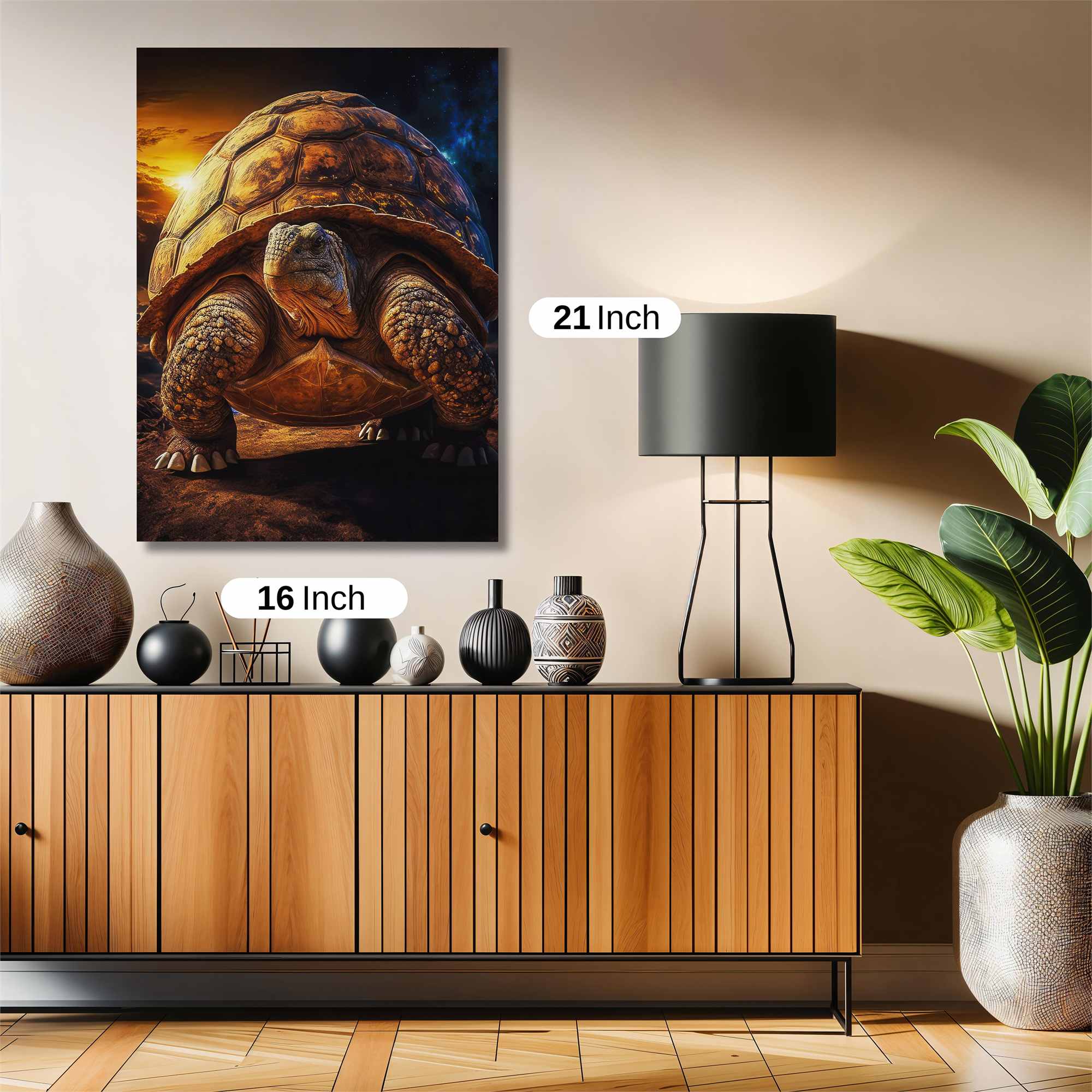 Galactic Tortoise Safe Wall Magnetic / M
