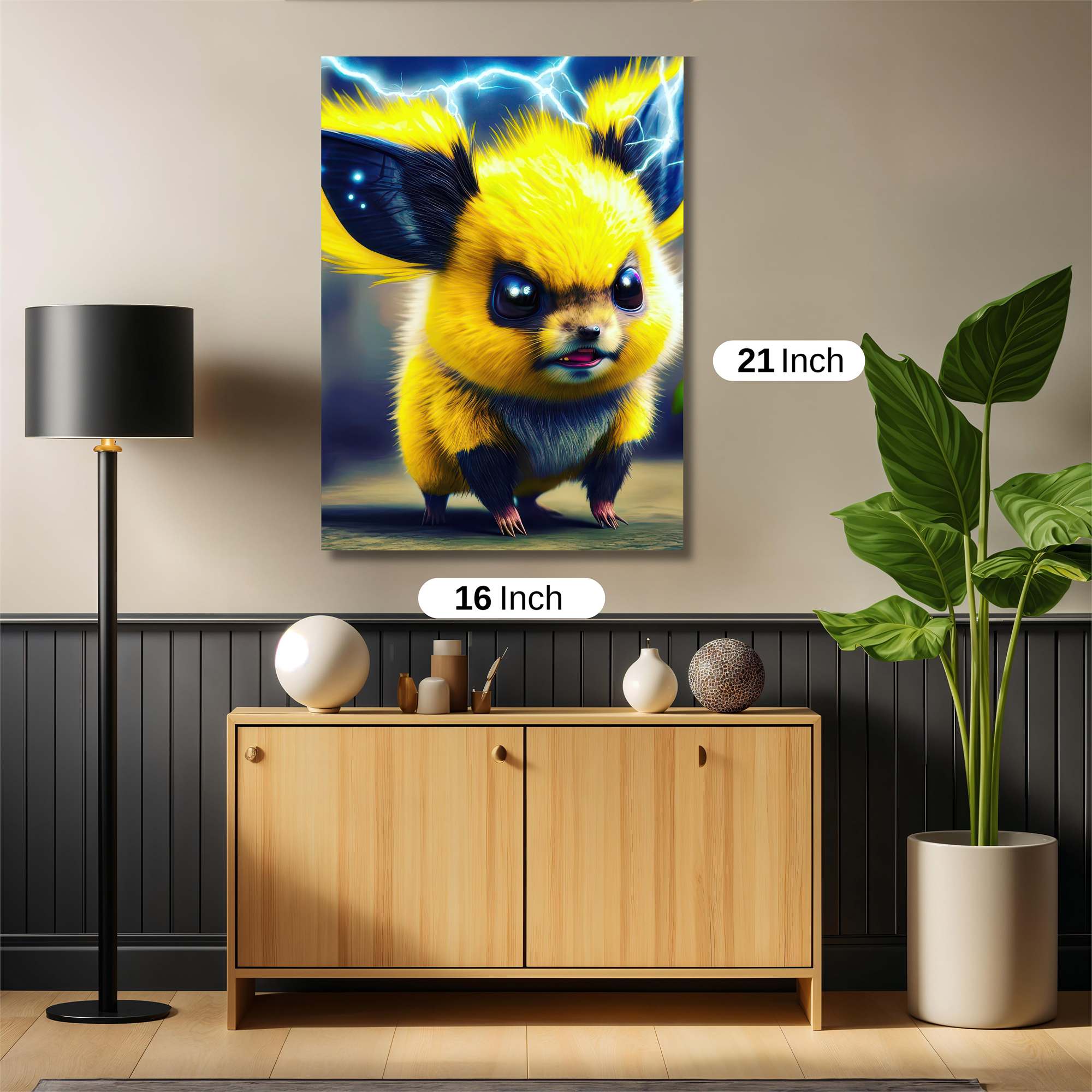 Pichu Thunder Safe Wall Magnetic / M