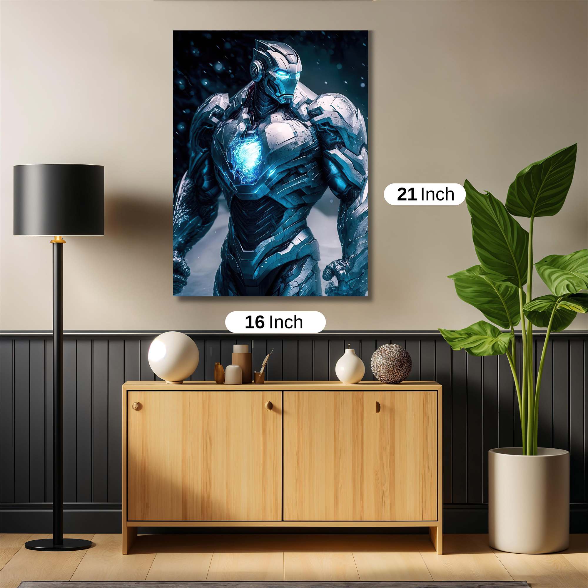Iron Frost Safe Wall Magnetic / M