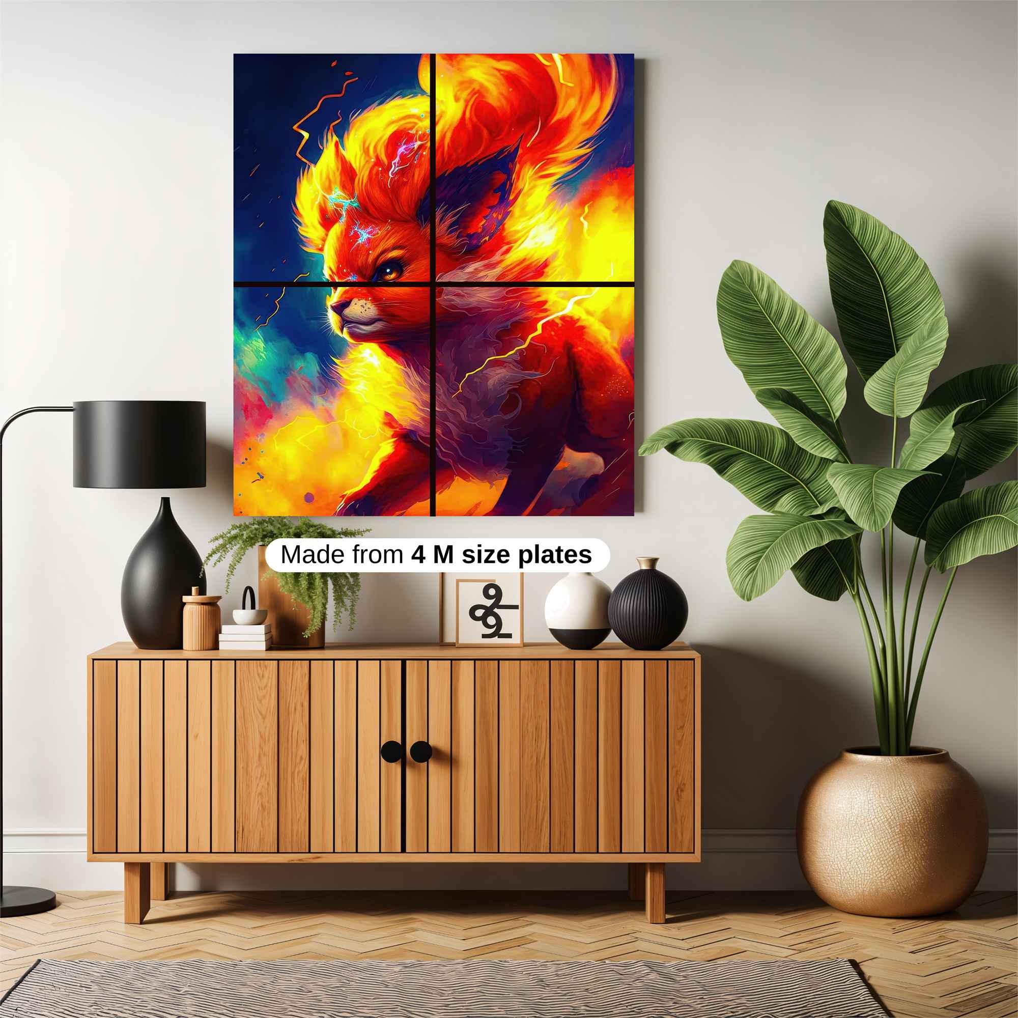Flareon Fierce Safe Wall Magnetic / M