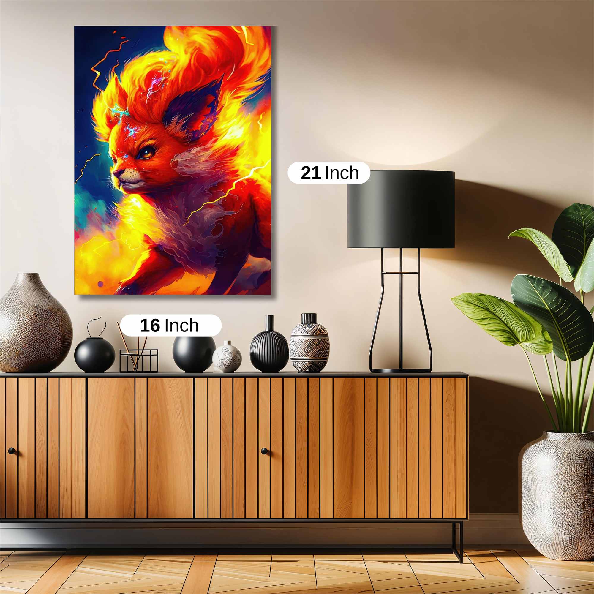 Flareon Fierce Safe Wall Magnetic / M