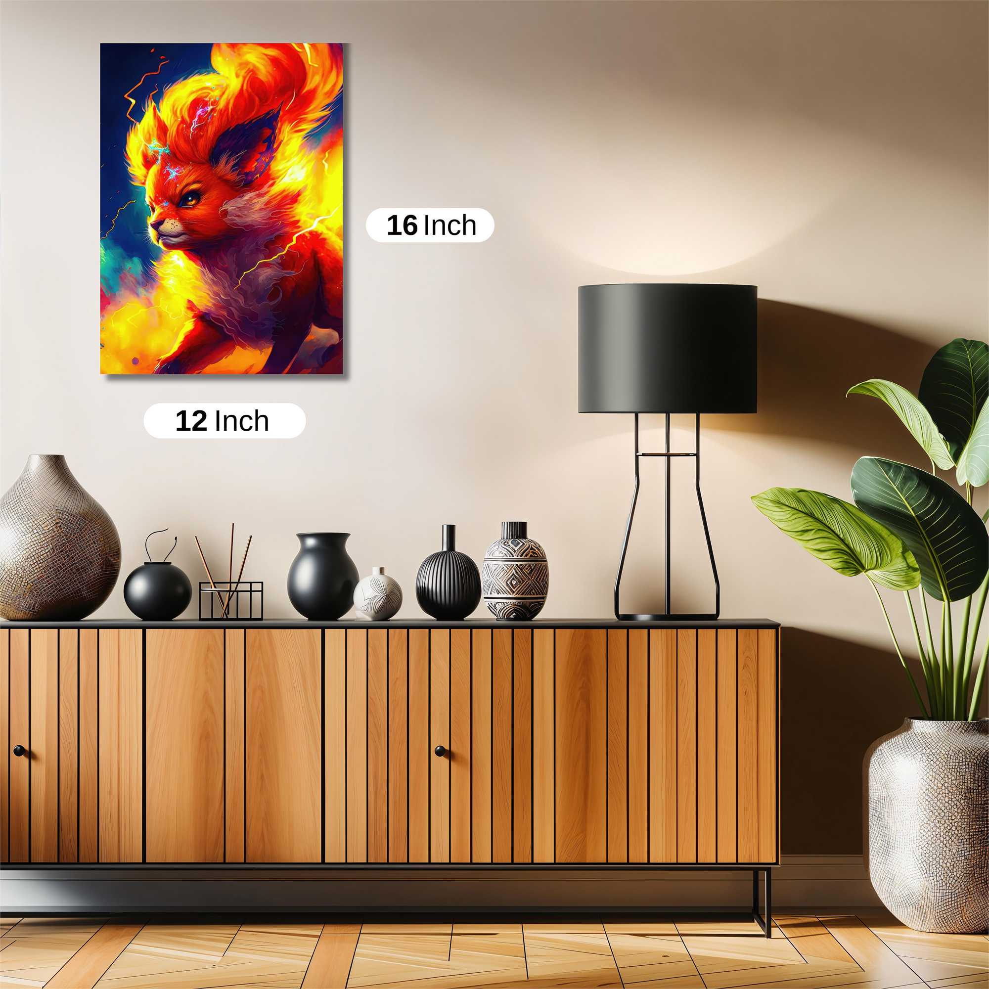 Flareon Fierce Safe Wall Magnetic / M