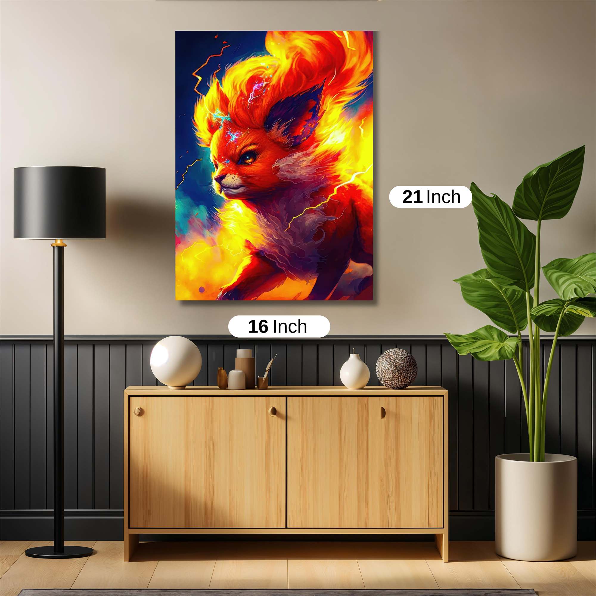 Flareon Fierce Safe Wall Magnetic / M