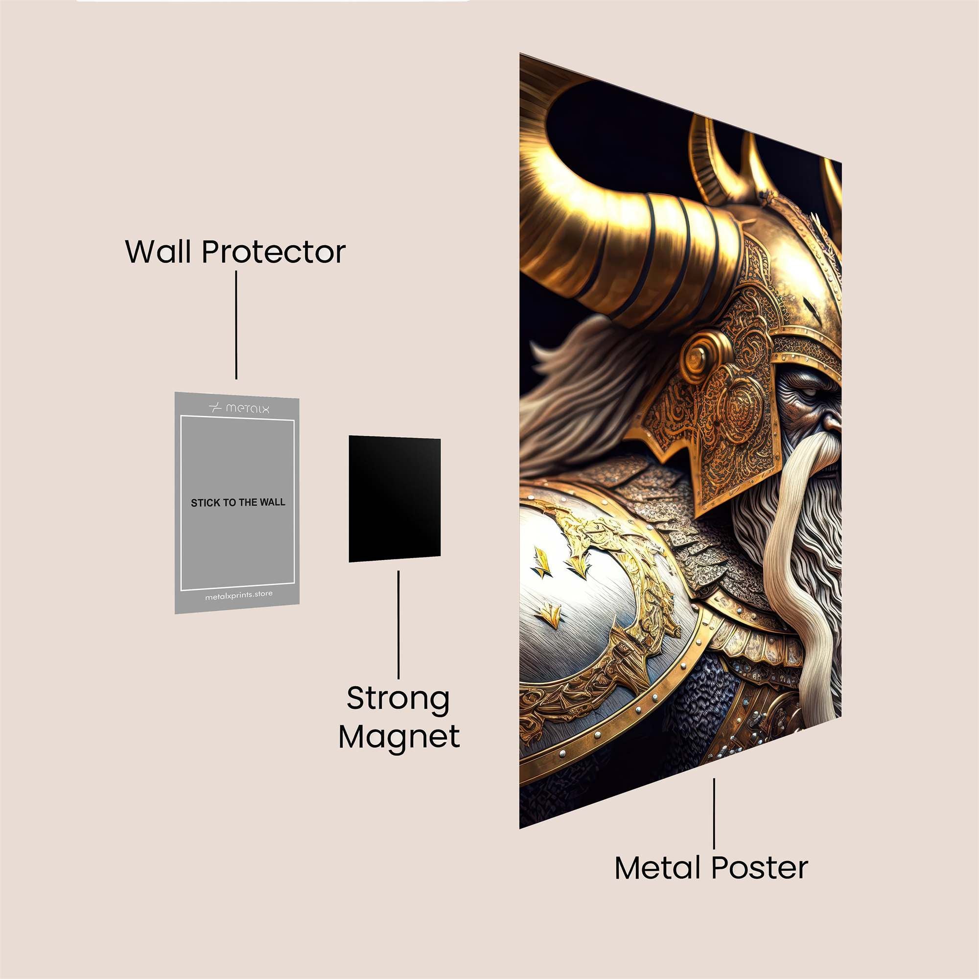 Odin Majestic Safe Wall Magnetic / M