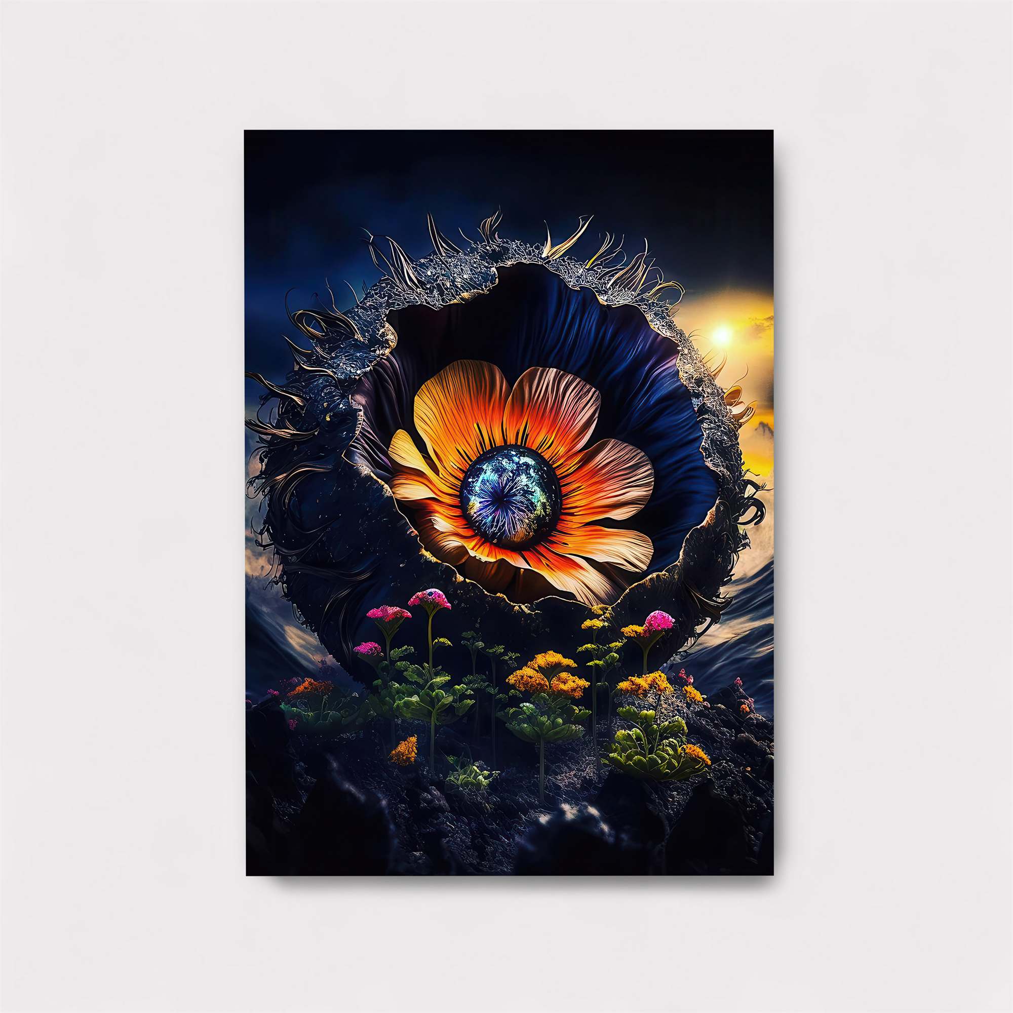 Cosmic Bloom Safe Wall Magnetic / M