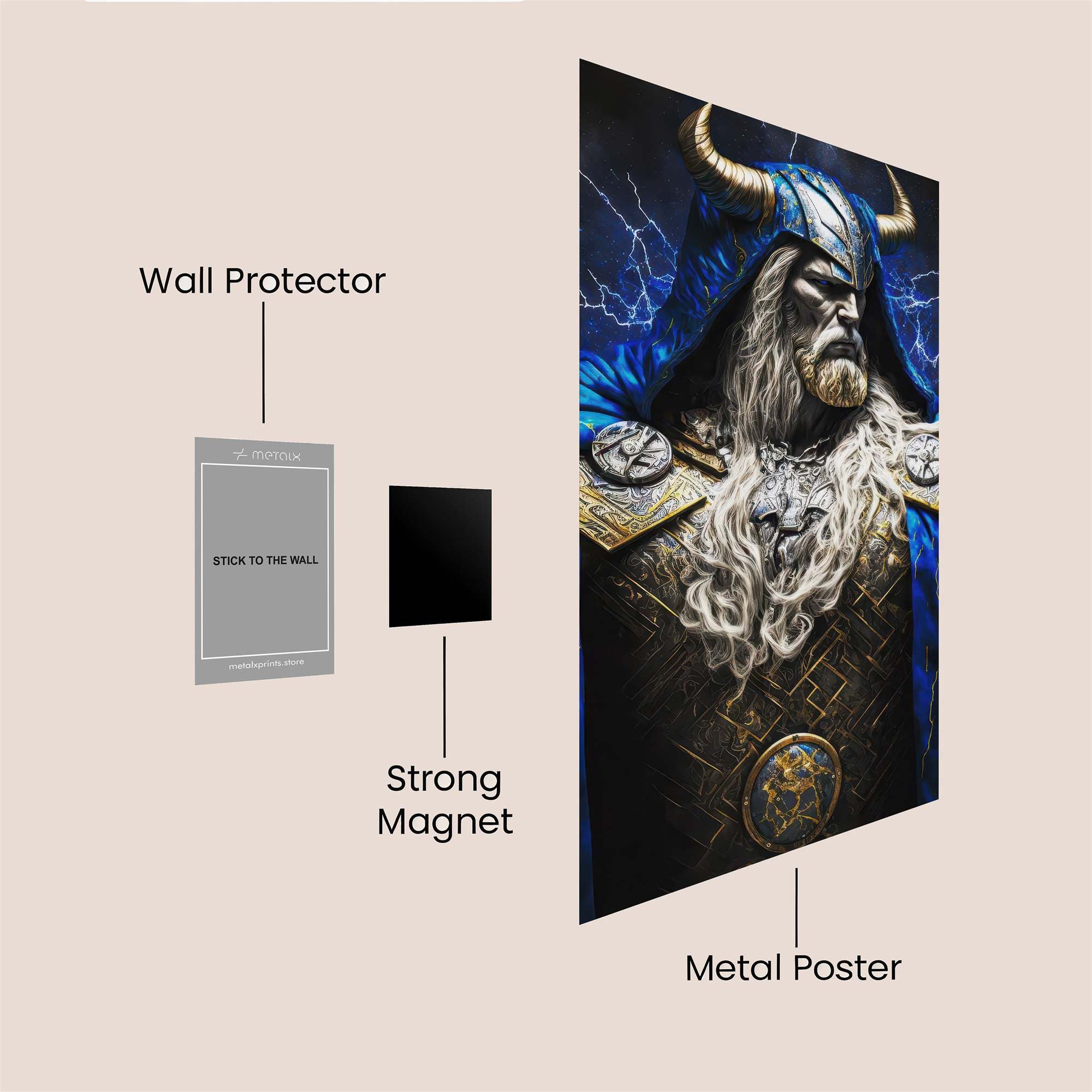 Odin Majestic Safe Wall Magnetic / M