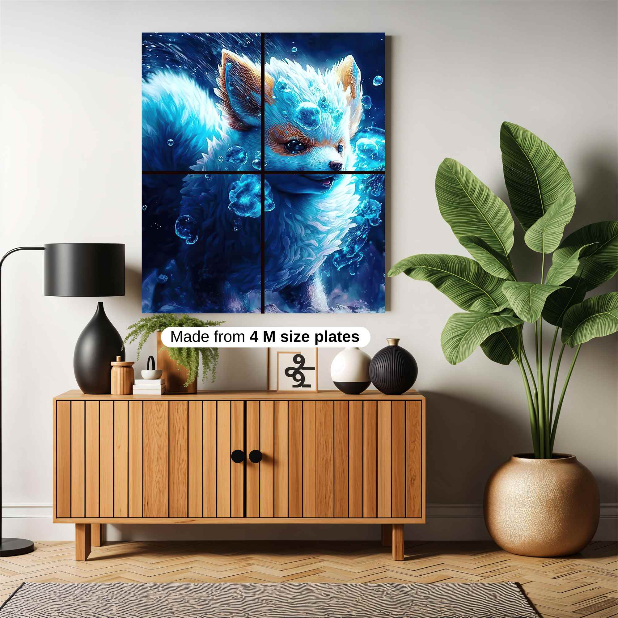 Frosty Whimsy Safe Wall Magnetic / M