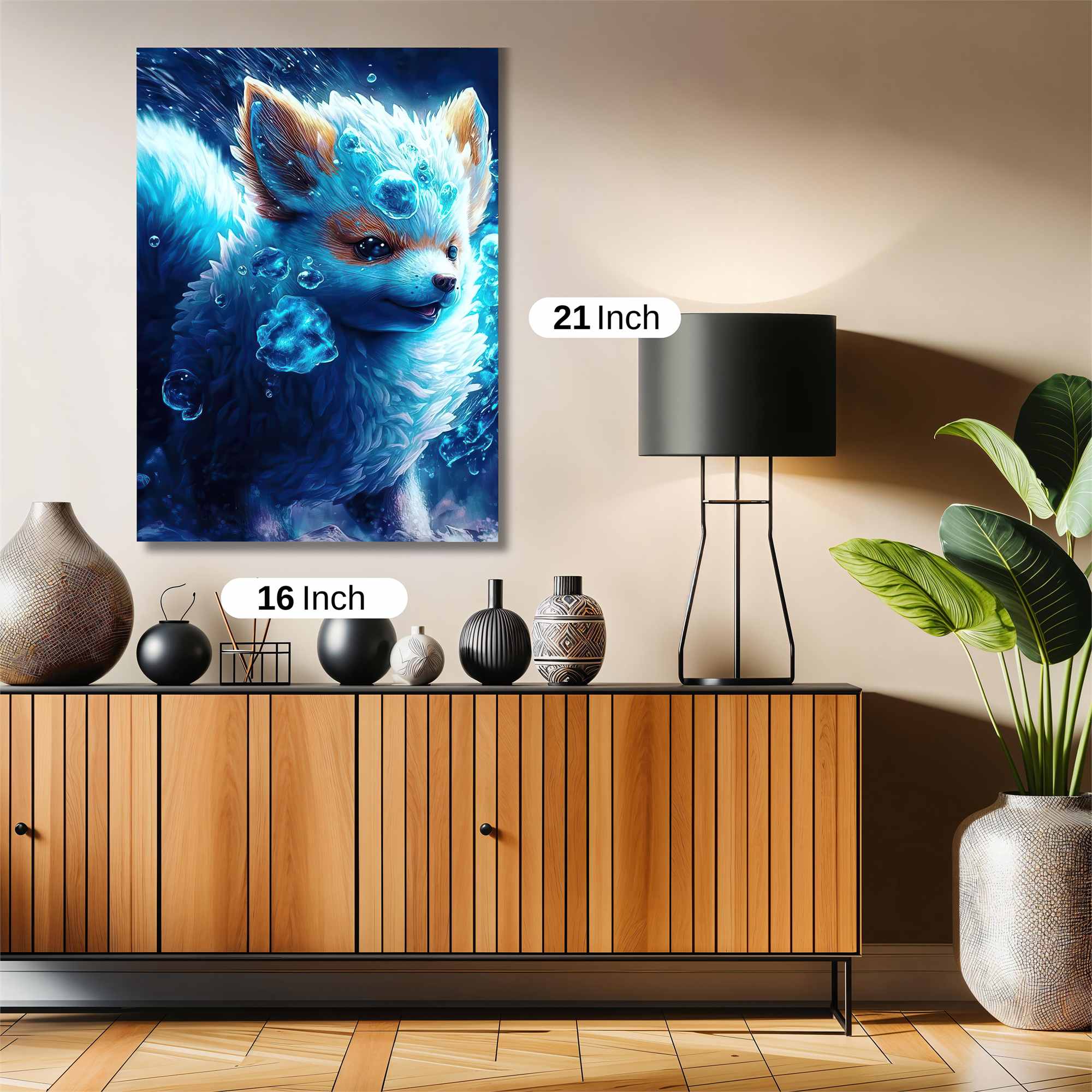 Frosty Whimsy Safe Wall Magnetic / M