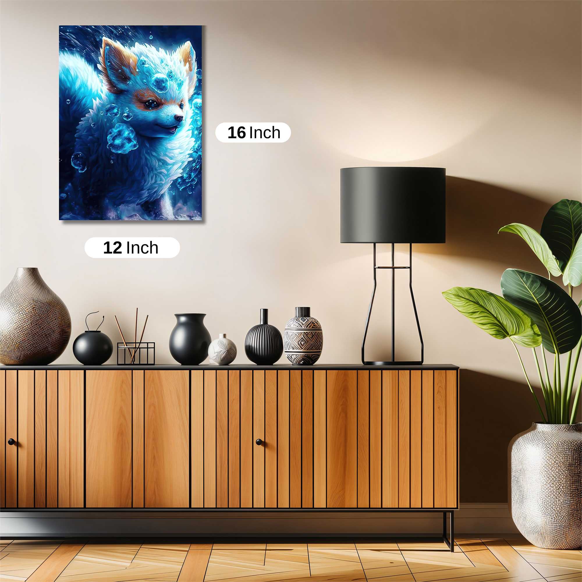 Frosty Whimsy Safe Wall Magnetic / M