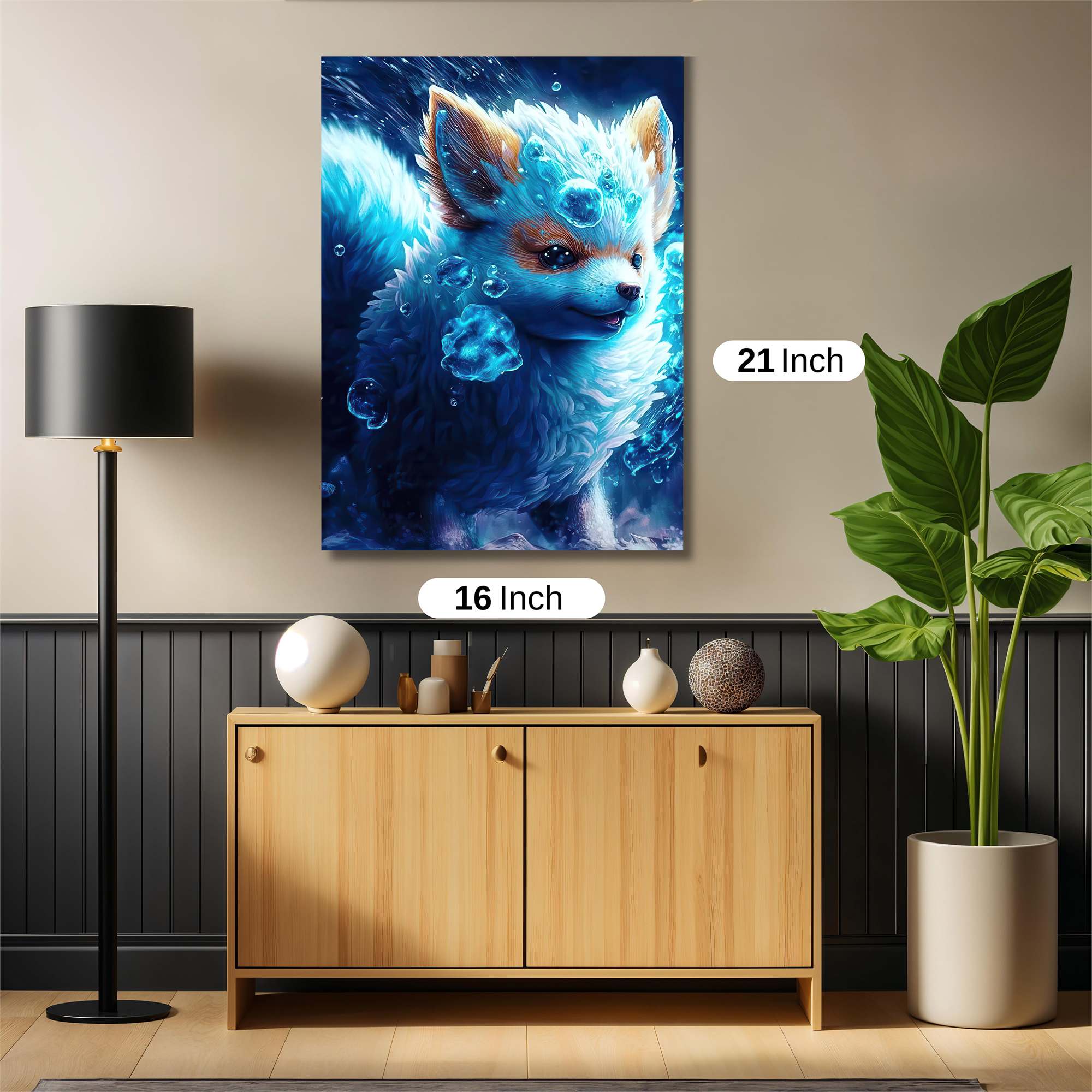 Frosty Whimsy Safe Wall Magnetic / M