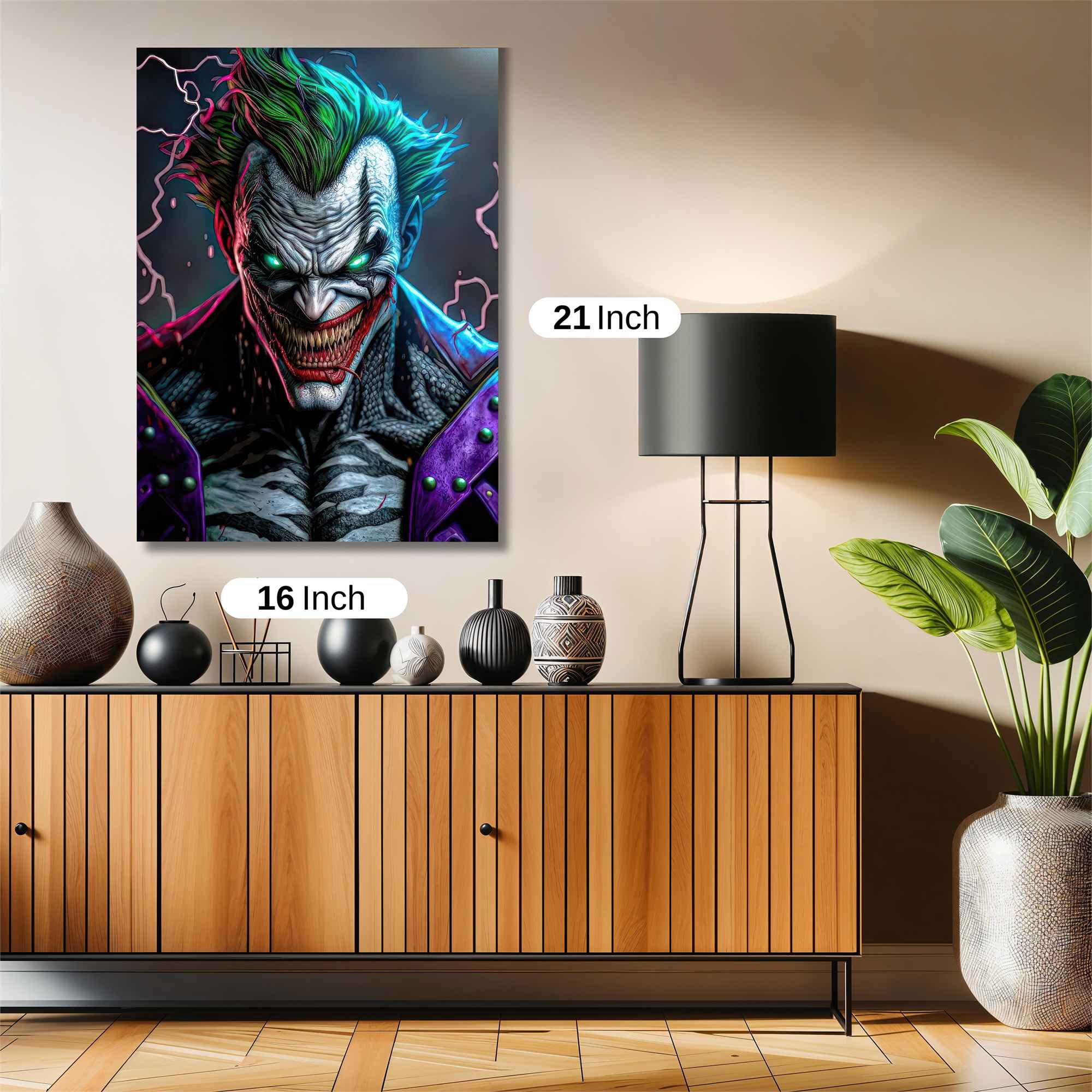 Joker Menace Safe Wall Magnetic / M