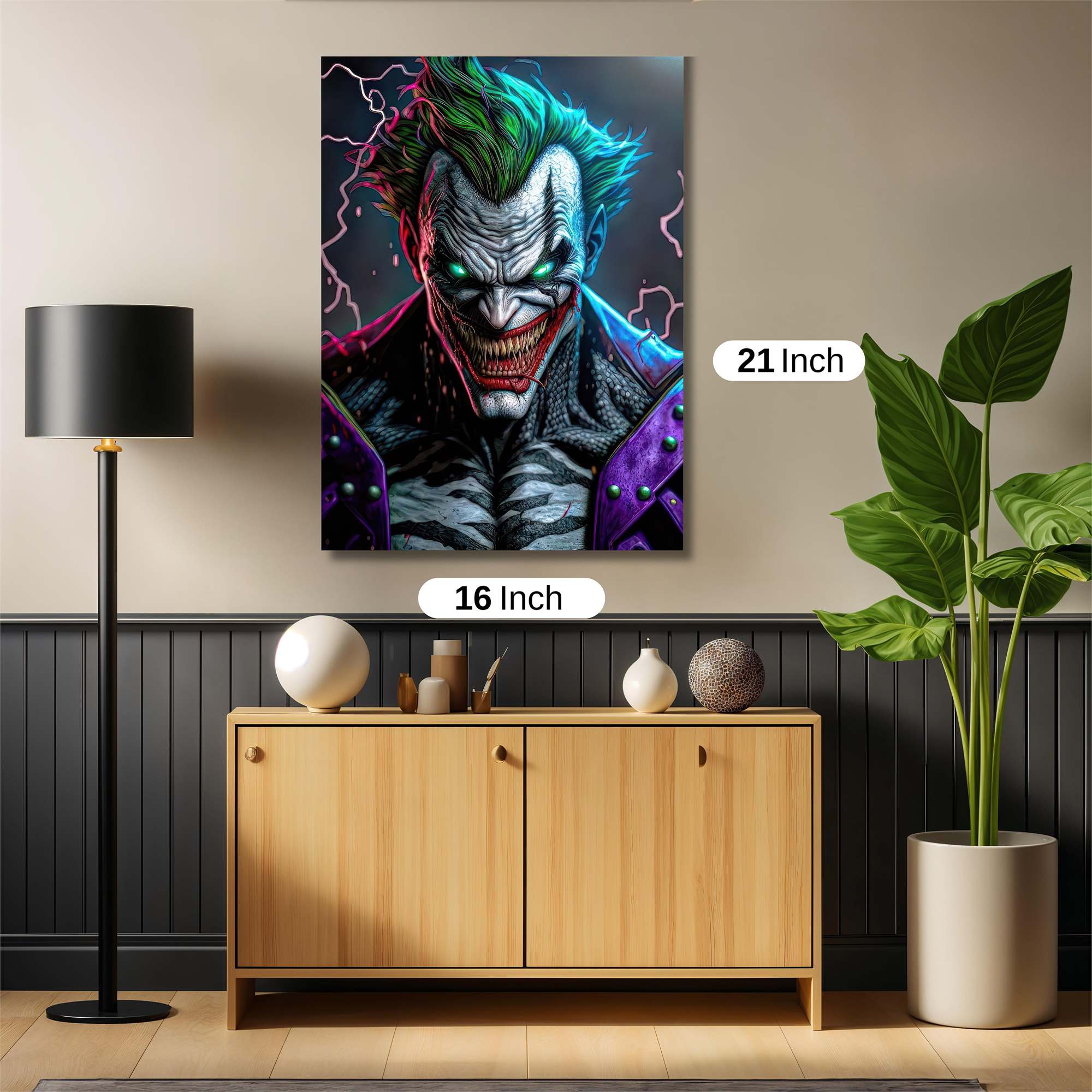 Joker Menace Safe Wall Magnetic / M