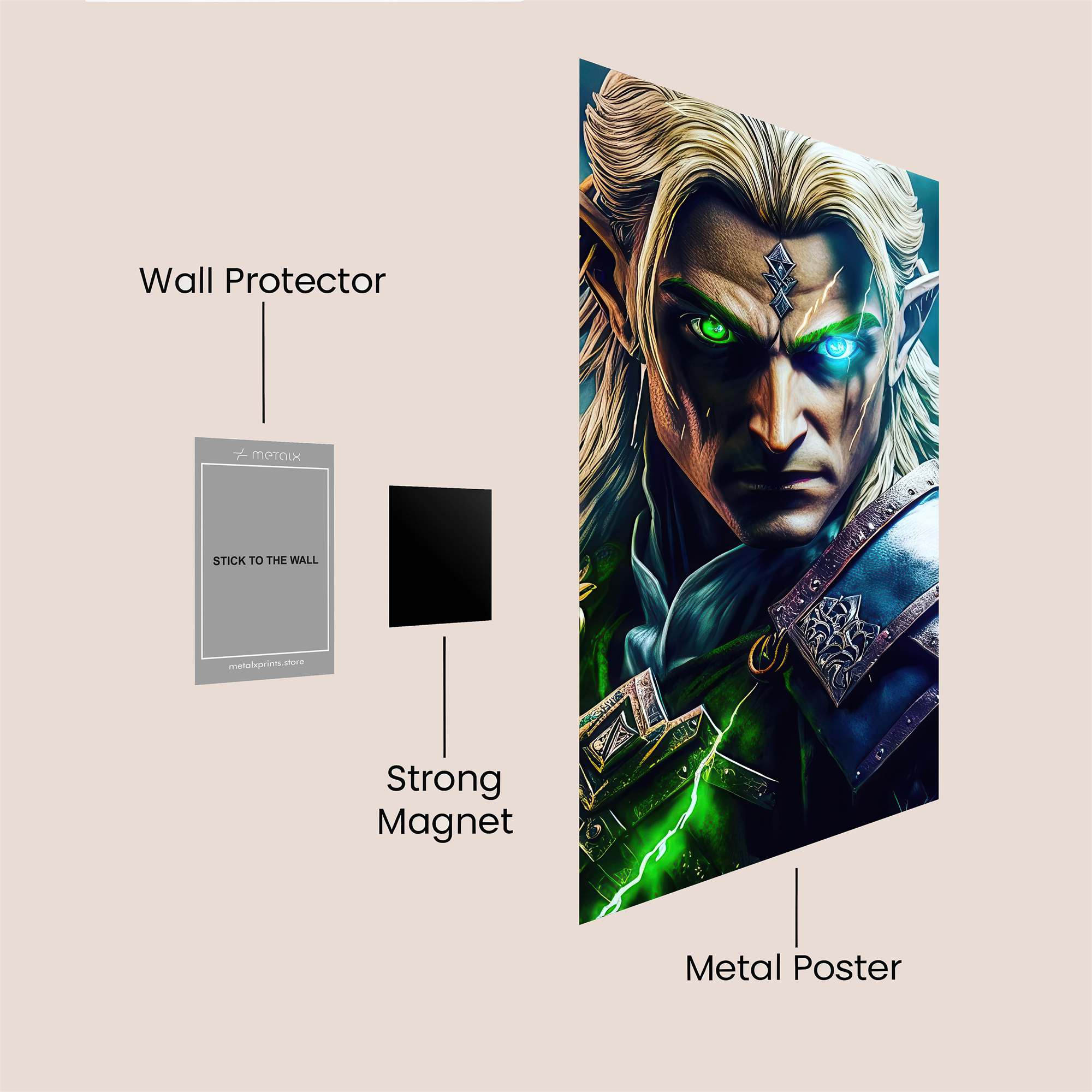 Elf Tempest Safe Wall Magnetic / M