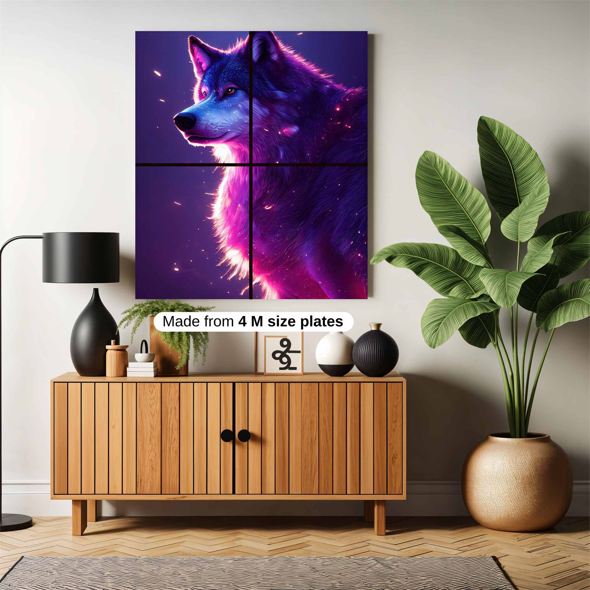 Wolf Radiance Safe Wall Magnetic / M