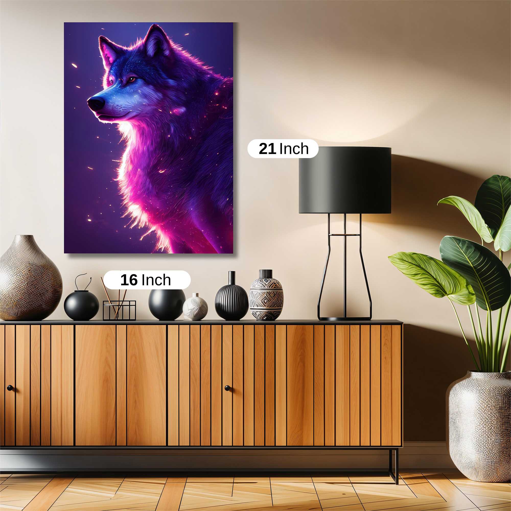 Wolf Radiance Safe Wall Magnetic / M