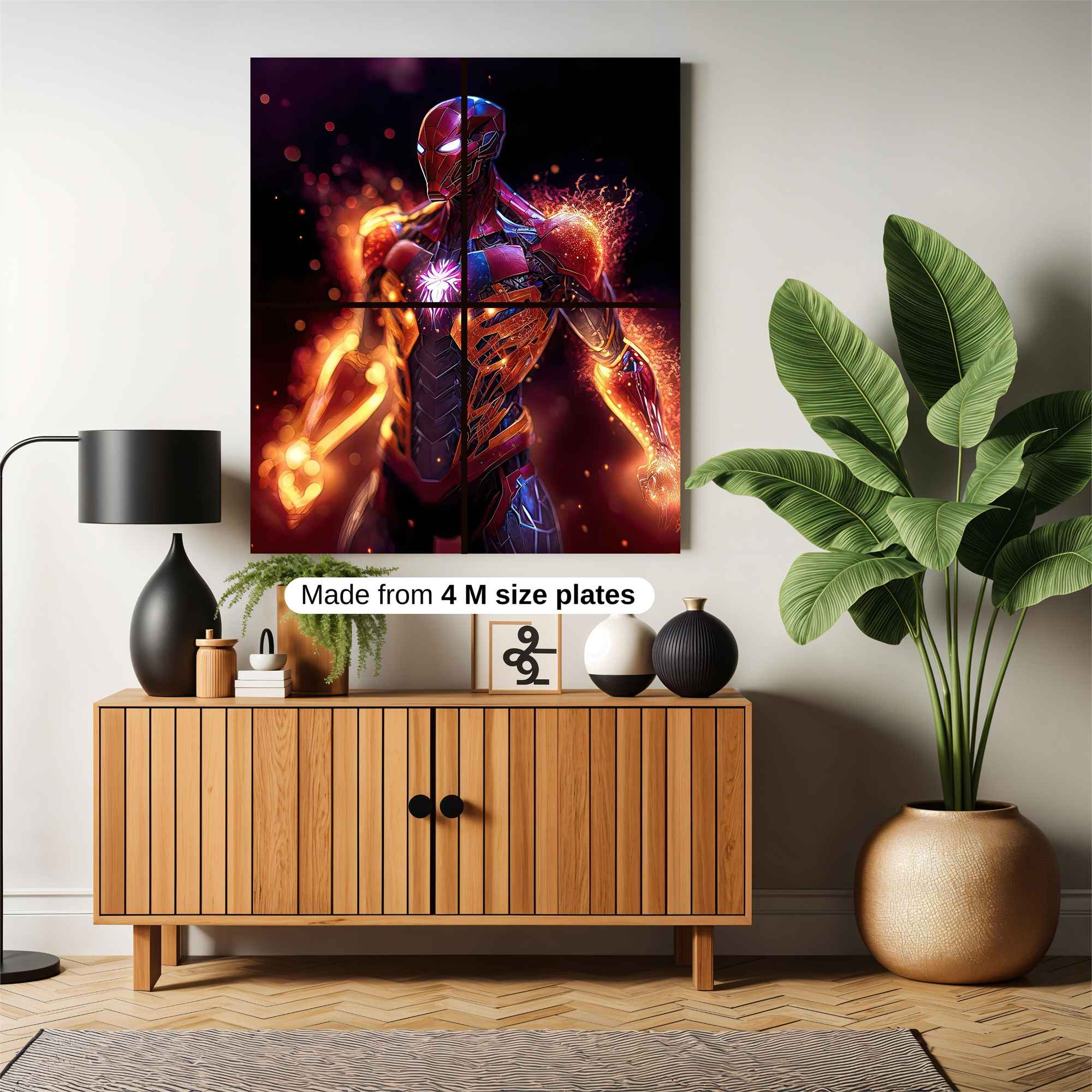 Iron Blaze Safe Wall Magnetic / M
