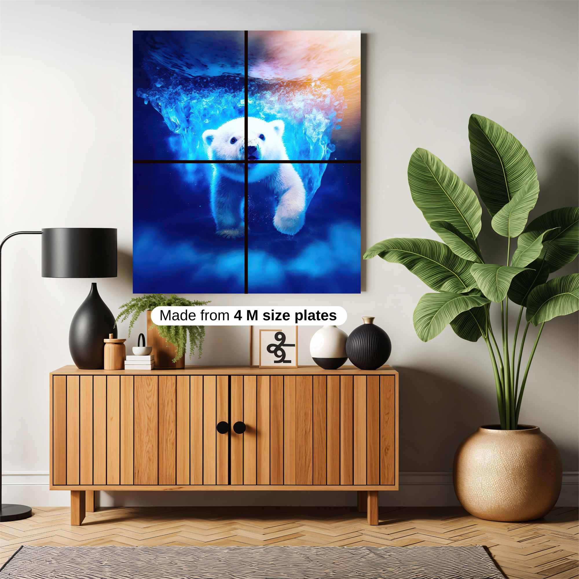Polar Radiance Safe Wall Magnetic / M