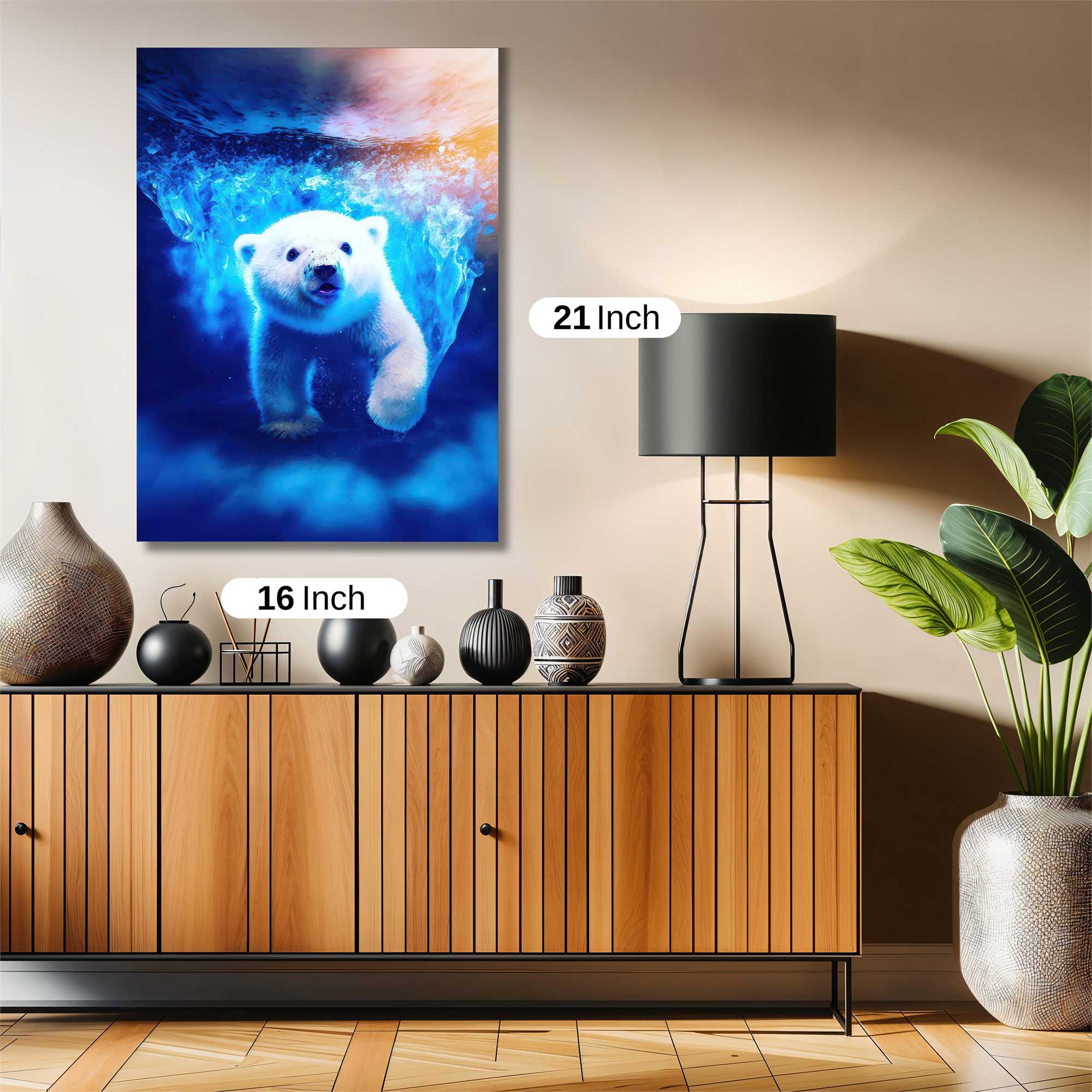 Polar Radiance Safe Wall Magnetic / M