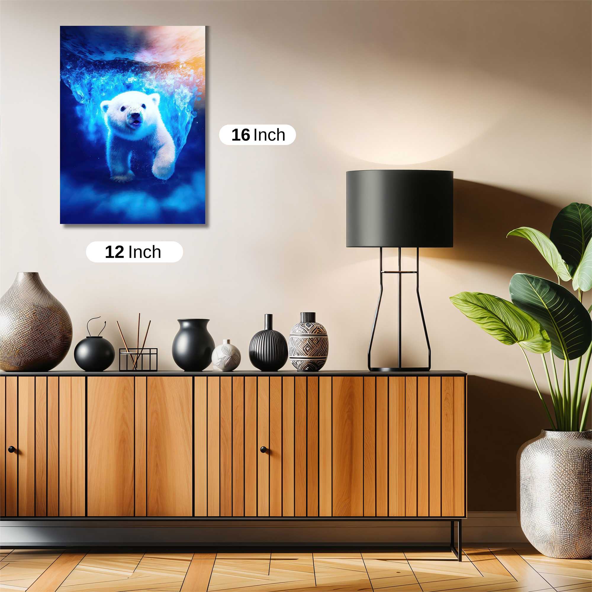 Polar Radiance Safe Wall Magnetic / M