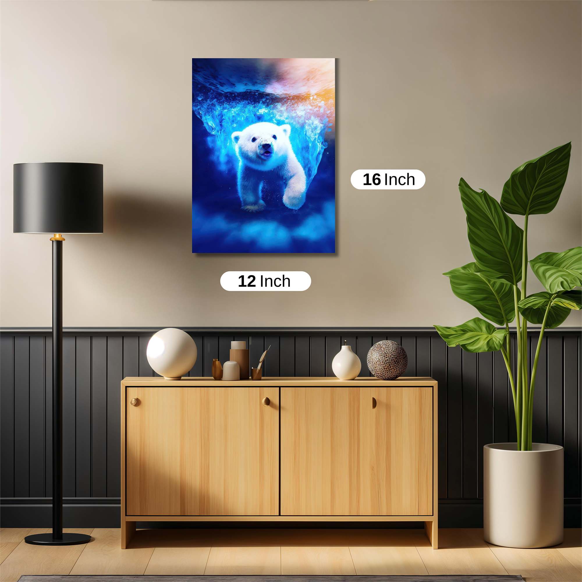 Polar Radiance Safe Wall Magnetic / M