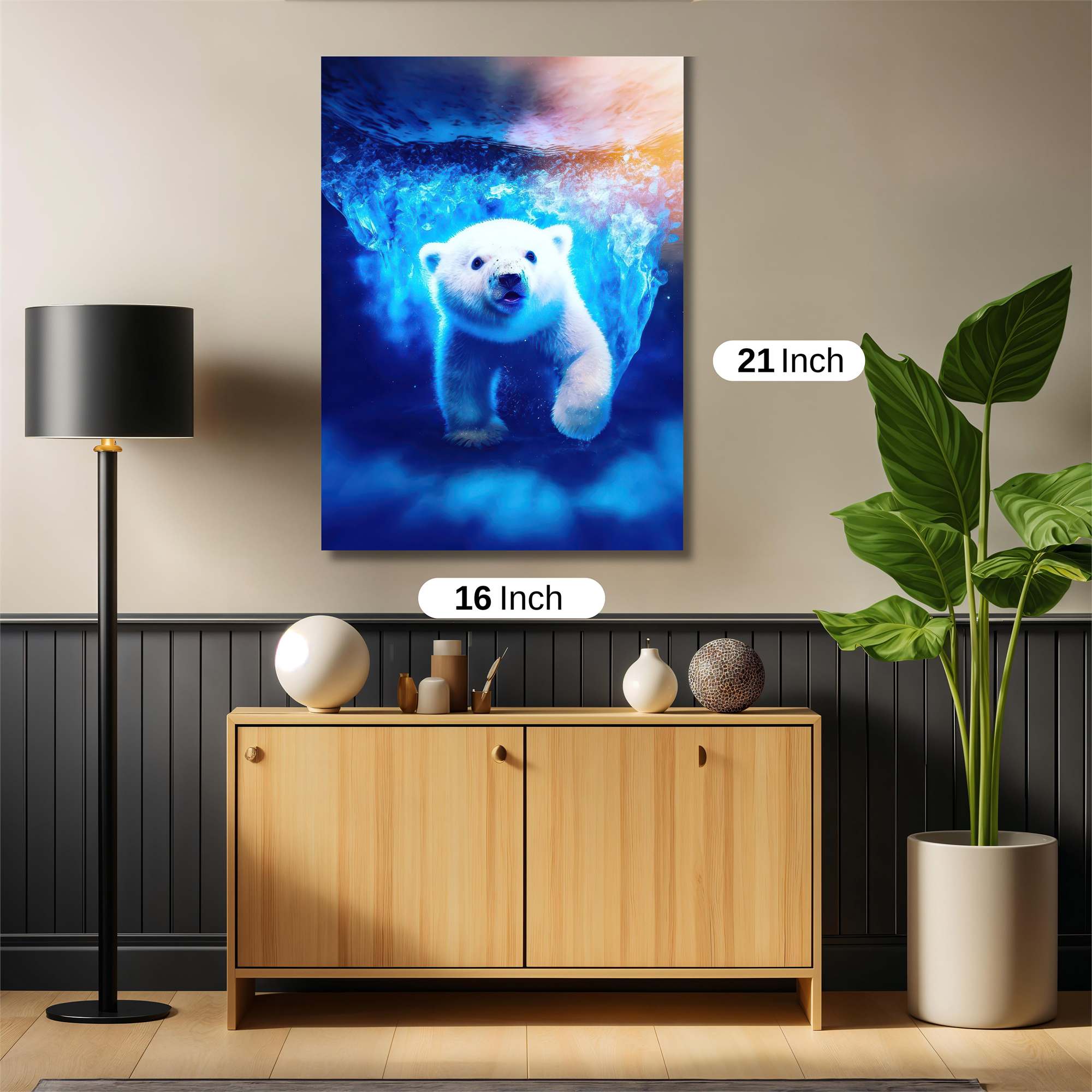 Polar Radiance Safe Wall Magnetic / M