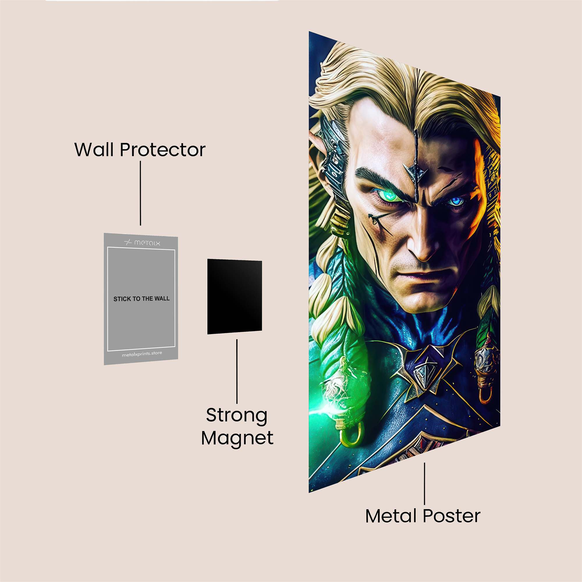 Elf Tempest Safe Wall Magnetic / M