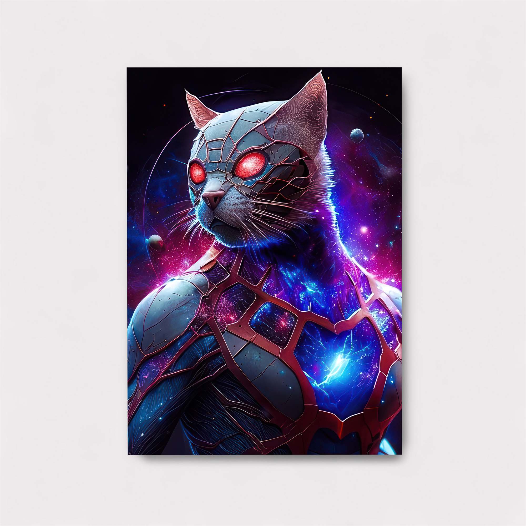 Cosmic Cat Safe Wall Magnetic / M