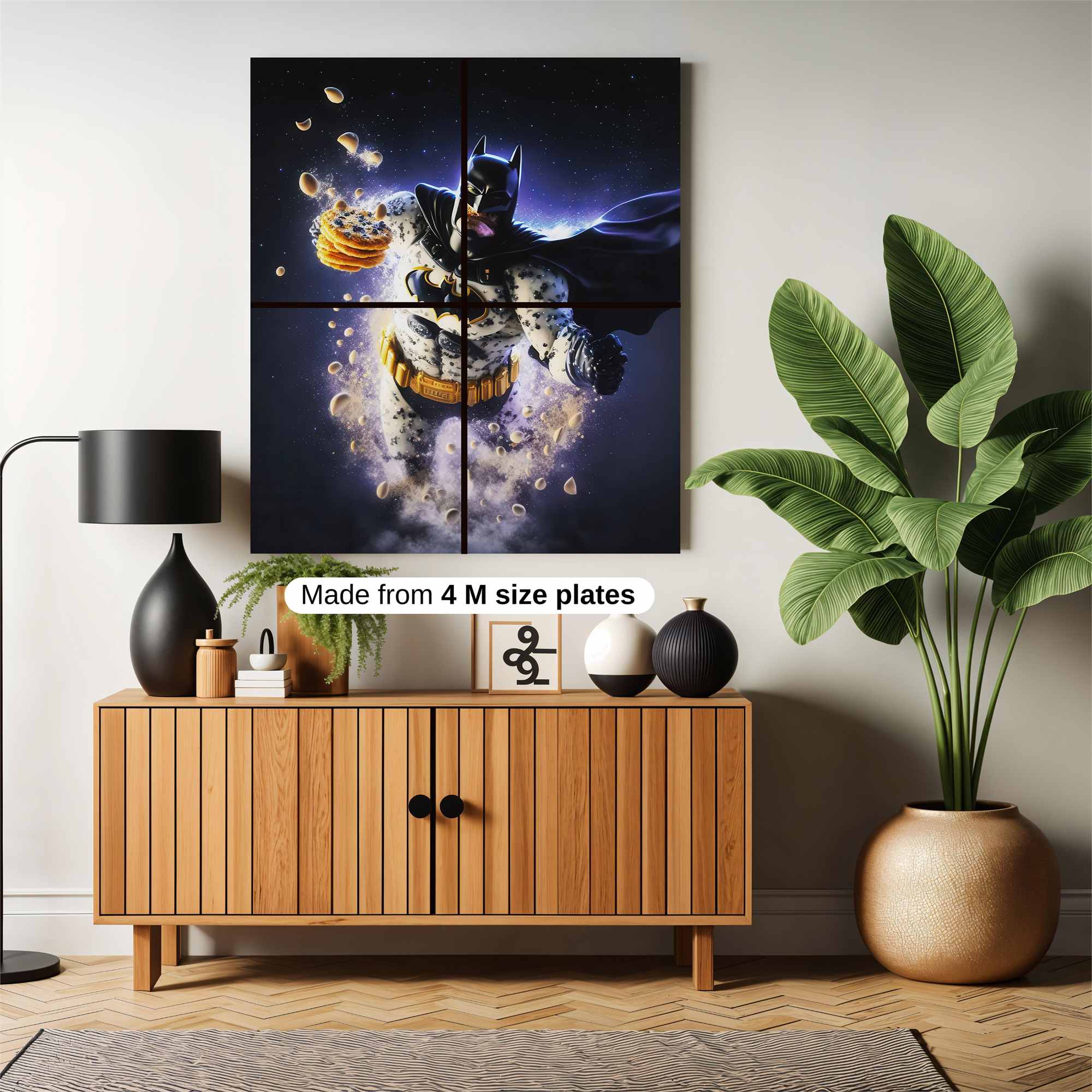 Batman Crumbling Safe Wall Magnetic / M