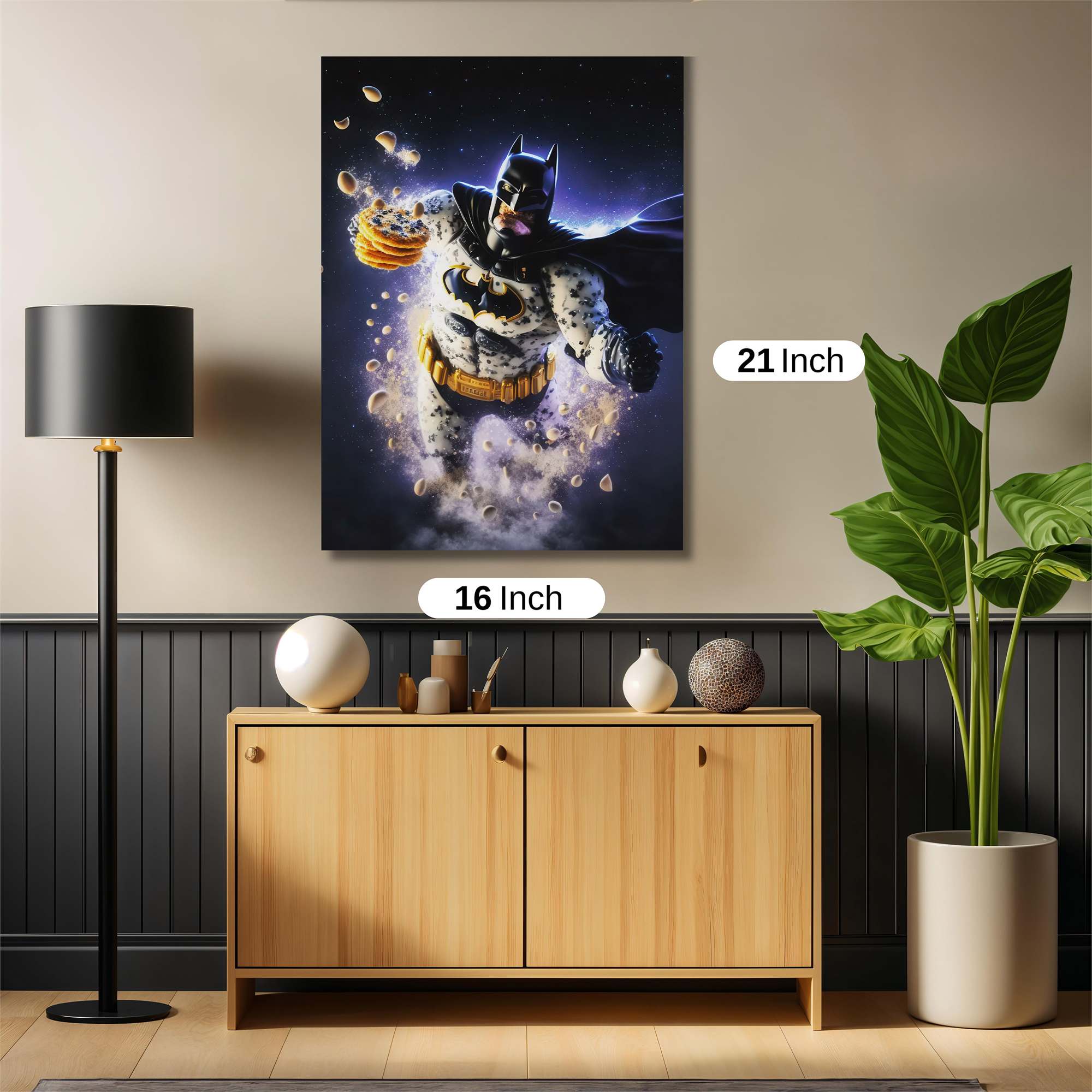 Batman Crumbling Safe Wall Magnetic / M