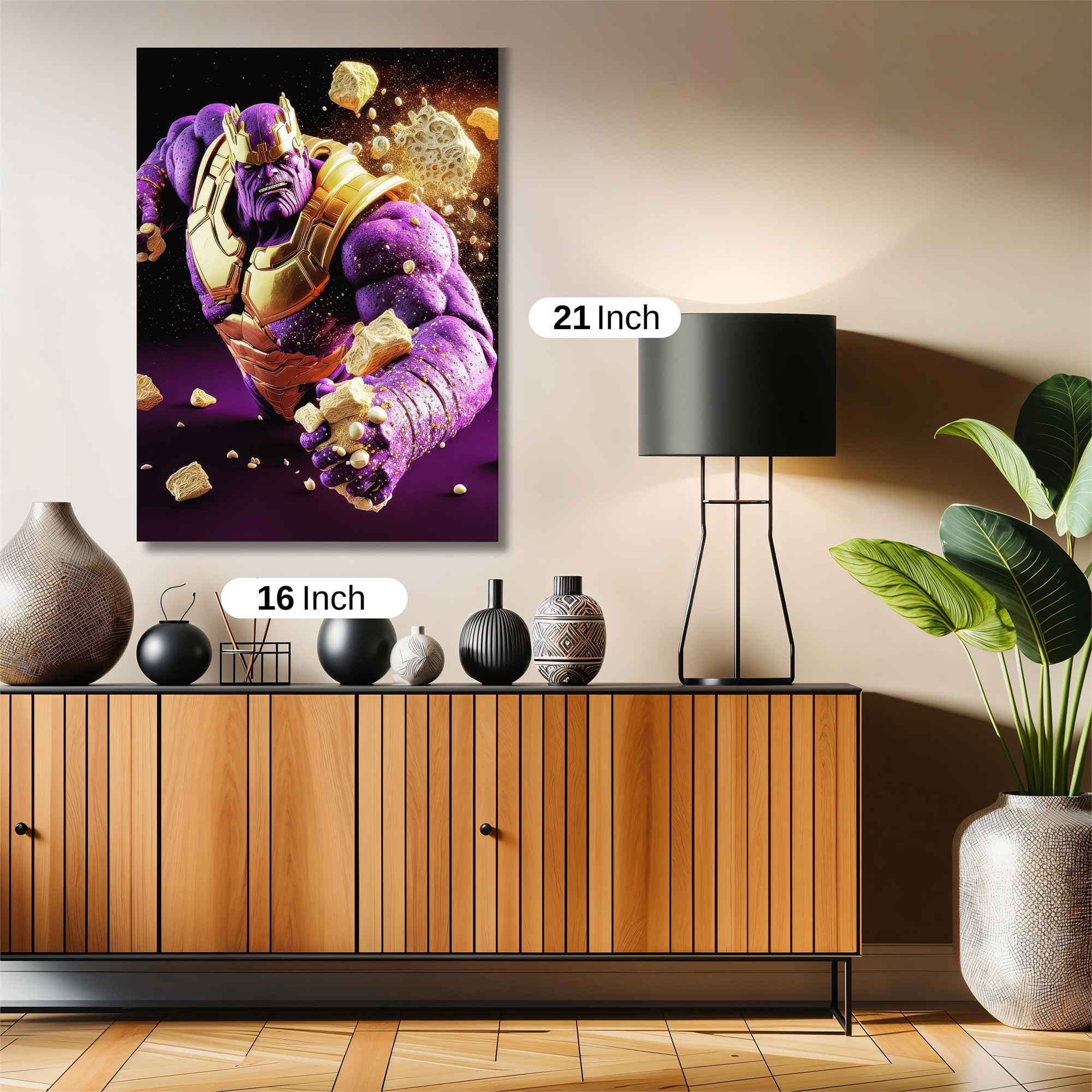 Thanos Unleashed Safe Wall Magnetic / M