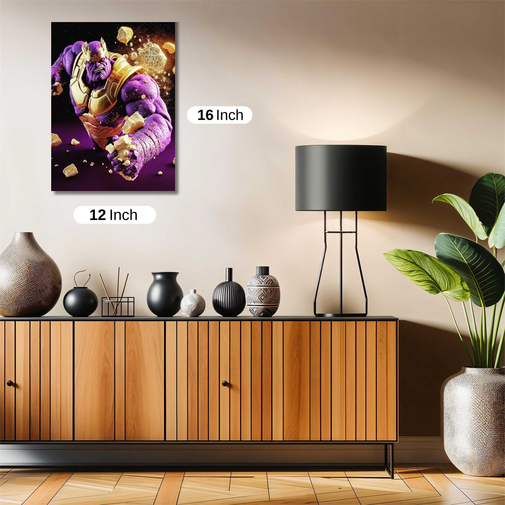 Thanos Unleashed Safe Wall Magnetic / M