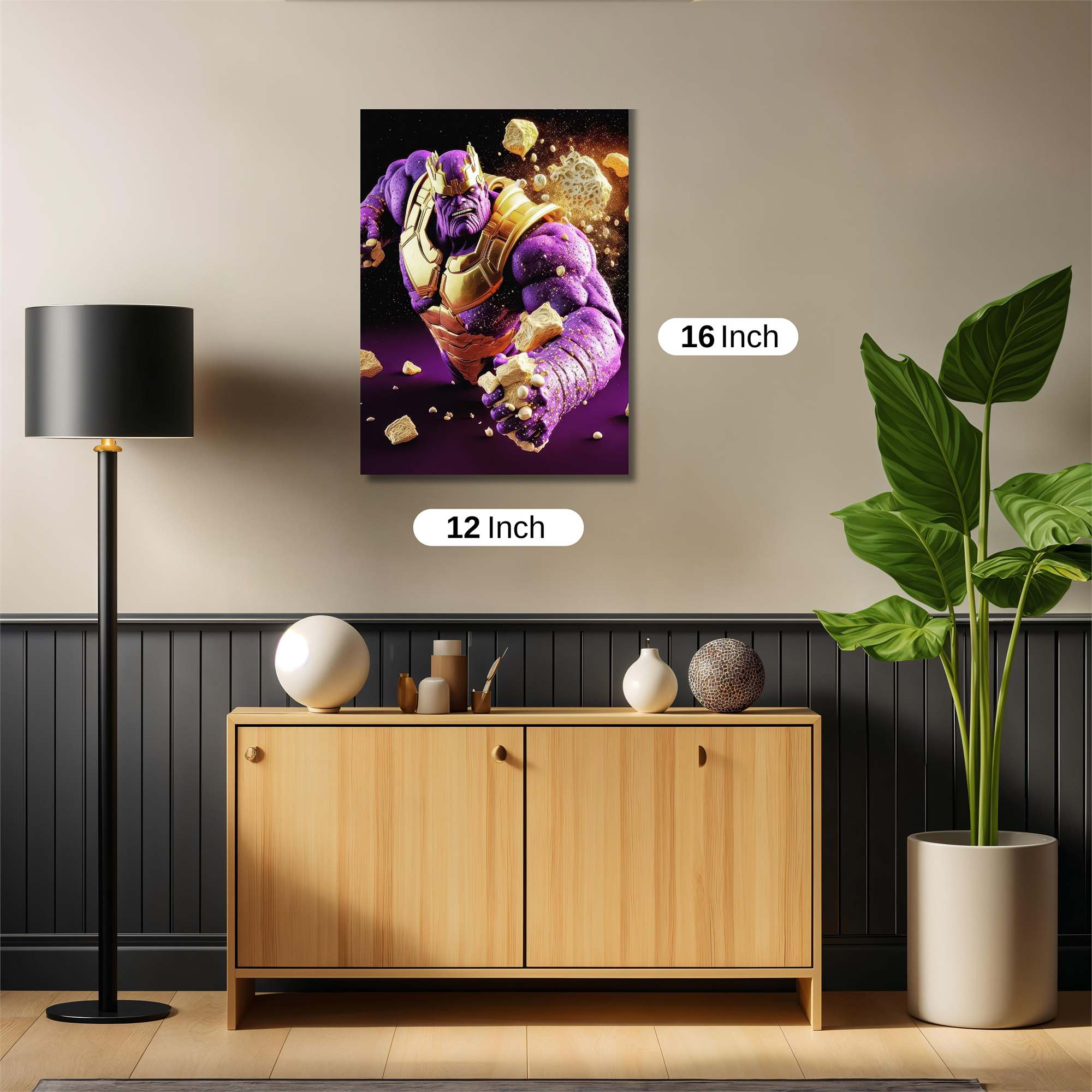 Thanos Unleashed Safe Wall Magnetic / M