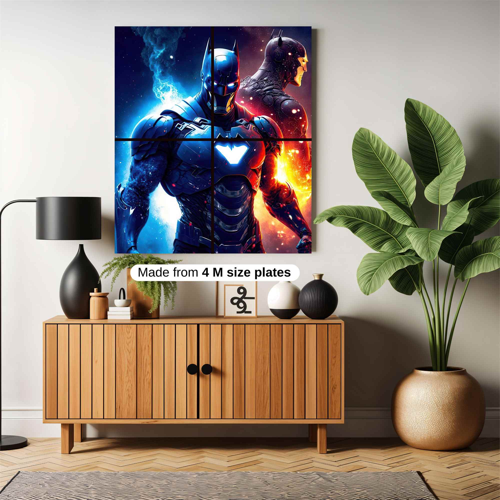 Batman Fusion Safe Wall Magnetic / M