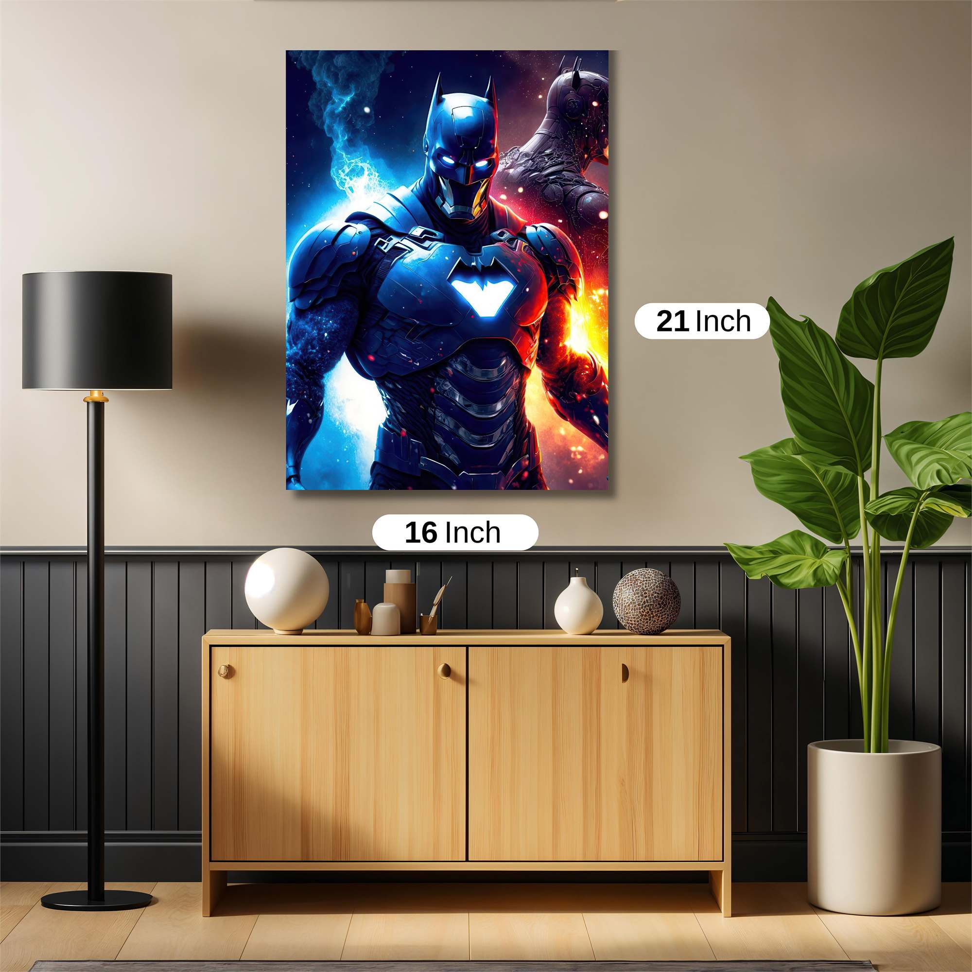 Batman Fusion Safe Wall Magnetic / M
