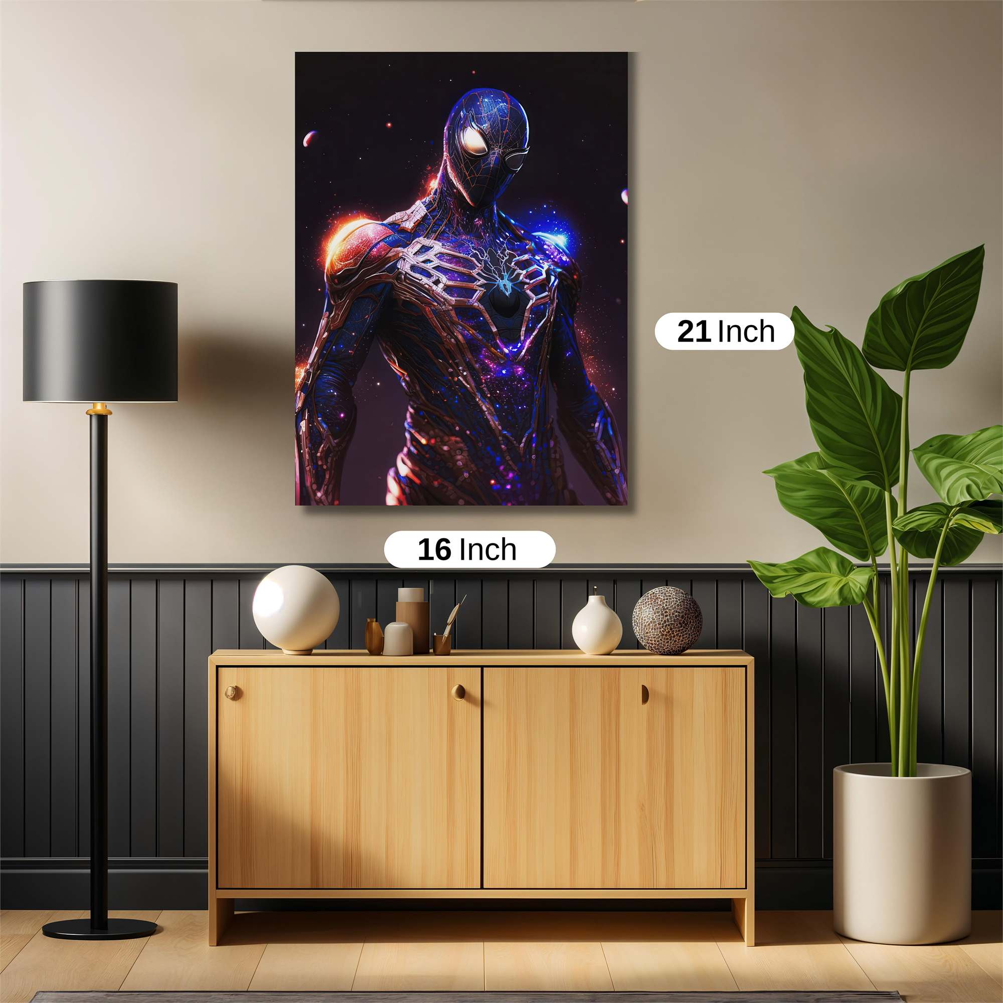 Spider Cosmic Safe Wall Magnetic / M