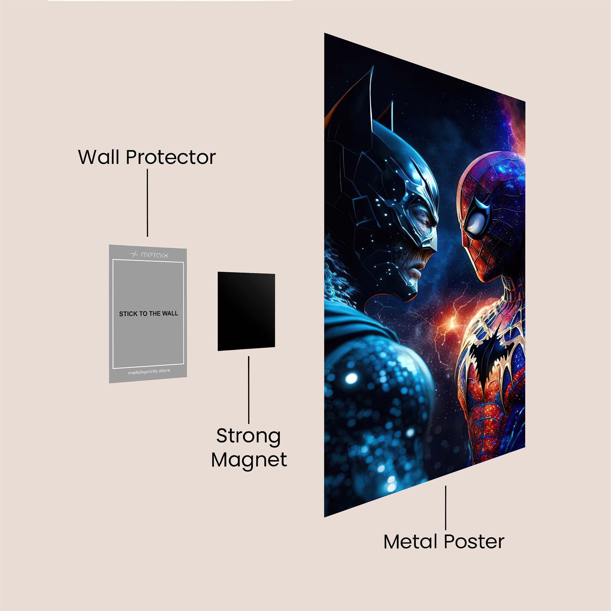 Batman Cosmic Safe Wall Magnetic / M