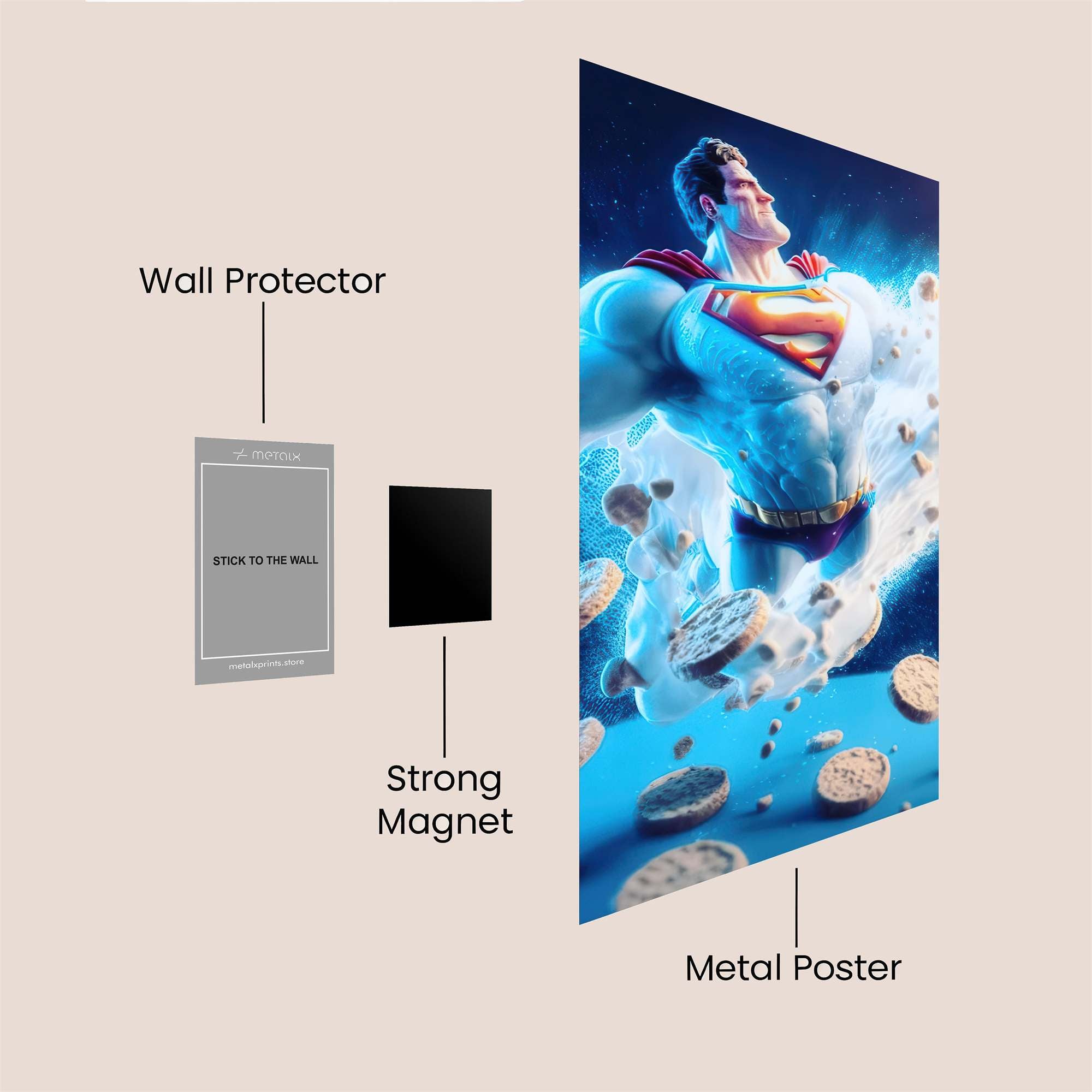 Infernal Fury Safe Wall Magnetic / M