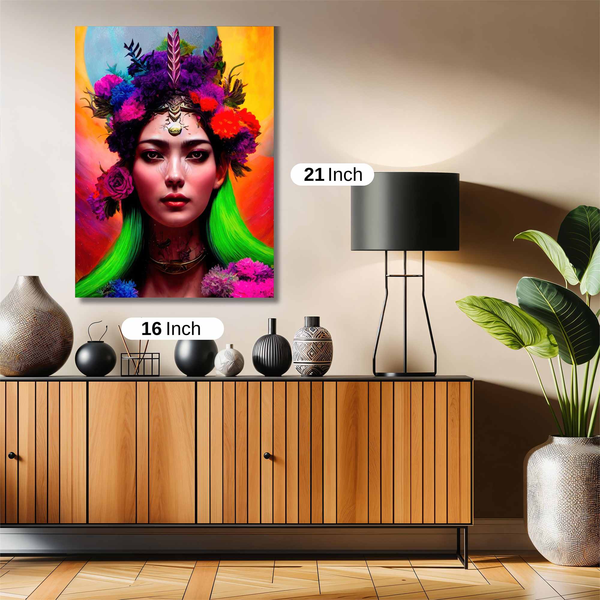 Floral Enigma Safe Wall Magnetic / M