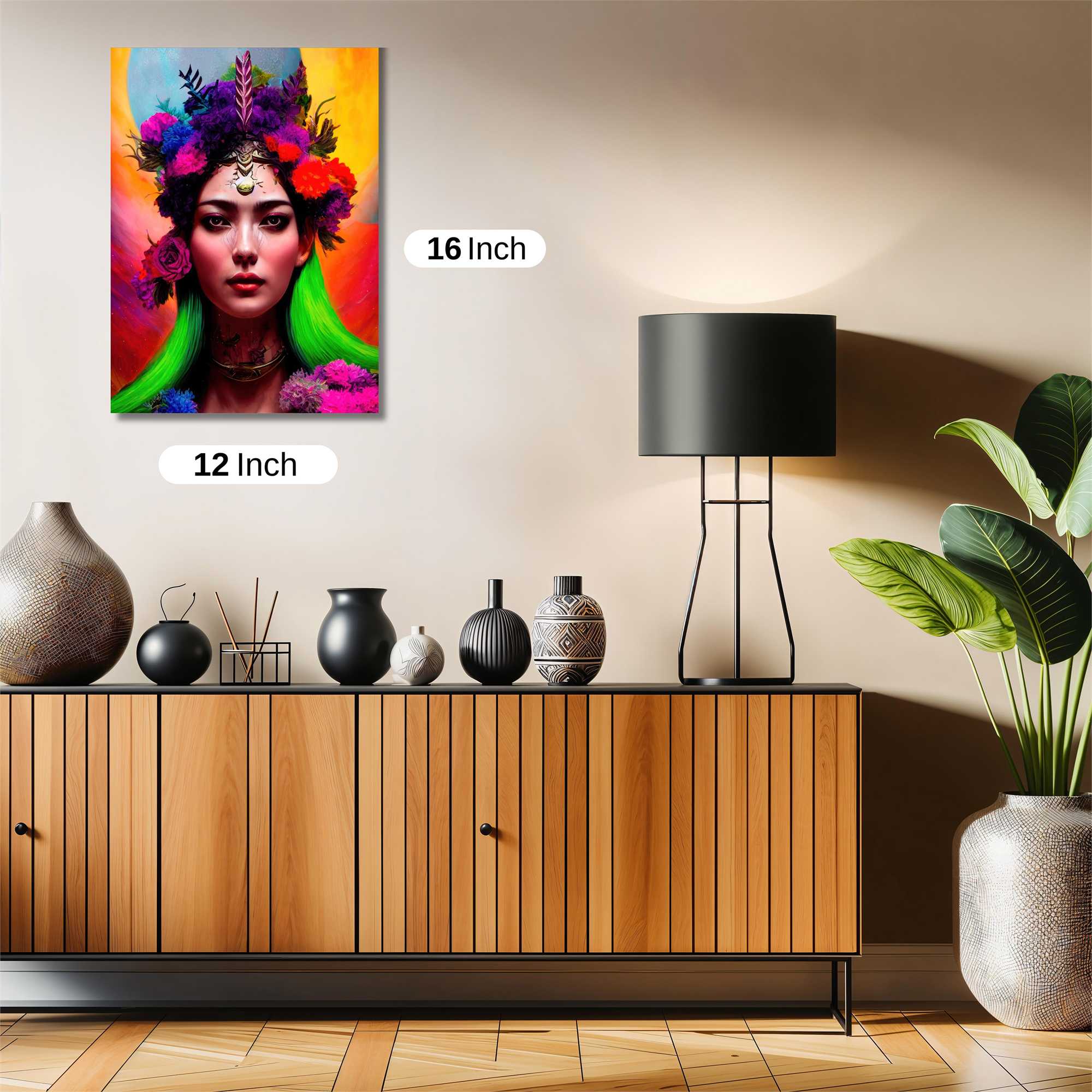 Floral Enigma Safe Wall Magnetic / M