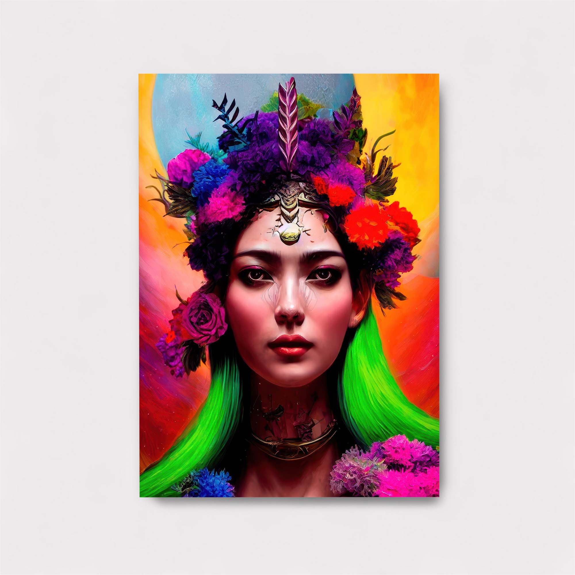 Floral Enigma Safe Wall Magnetic / M