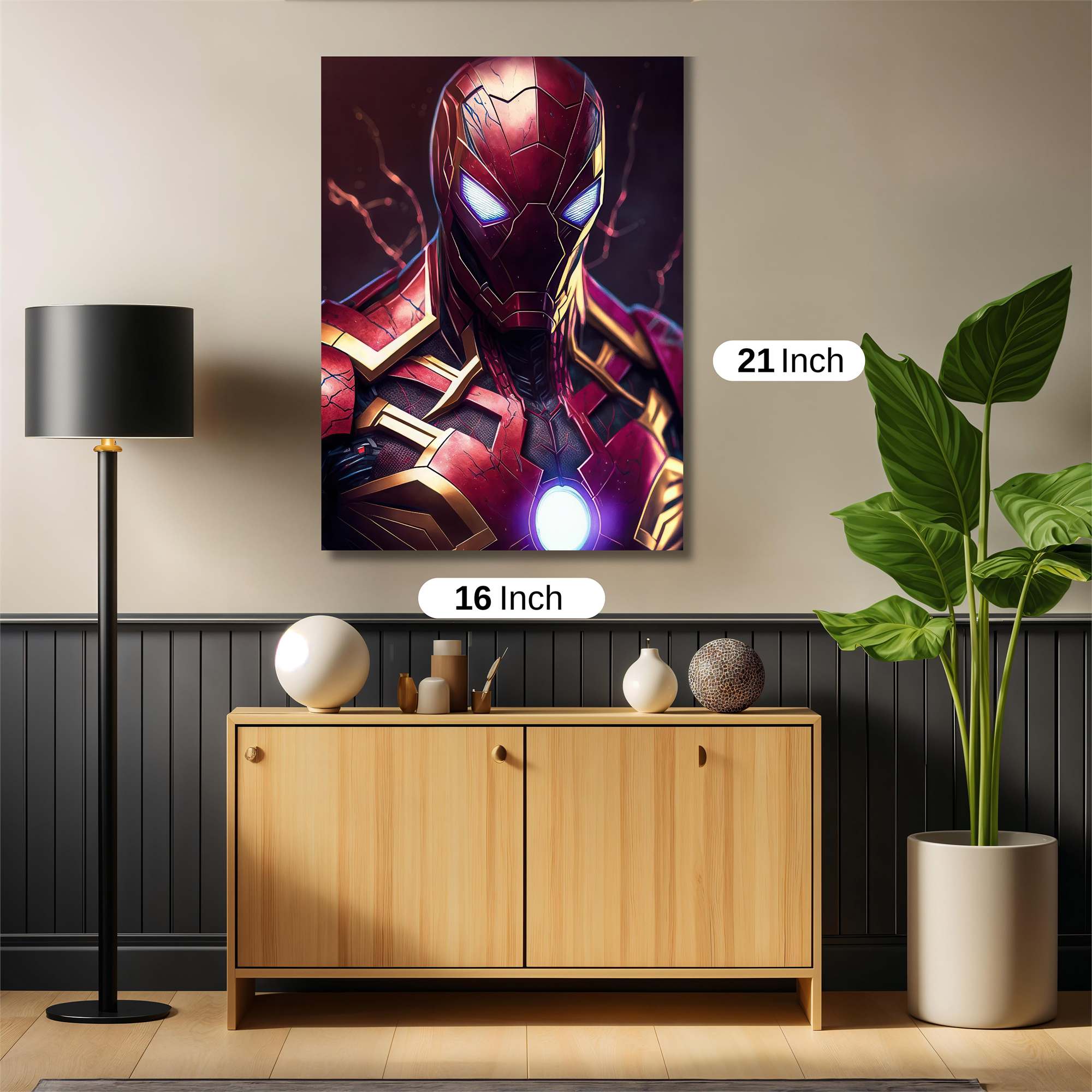Iron Radiance Safe Wall Magnetic / M
