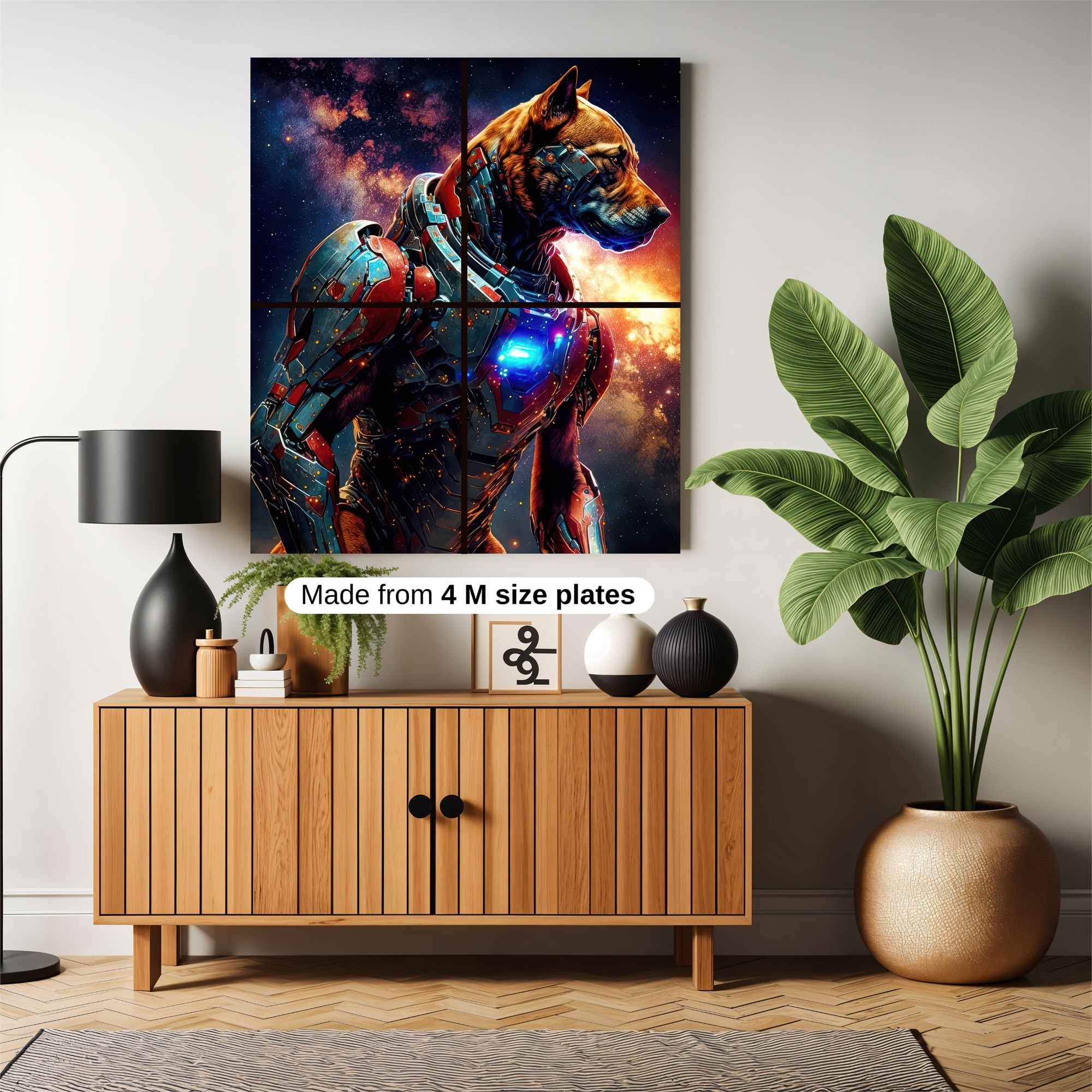 Cosmic Canine Safe Wall Magnetic / M