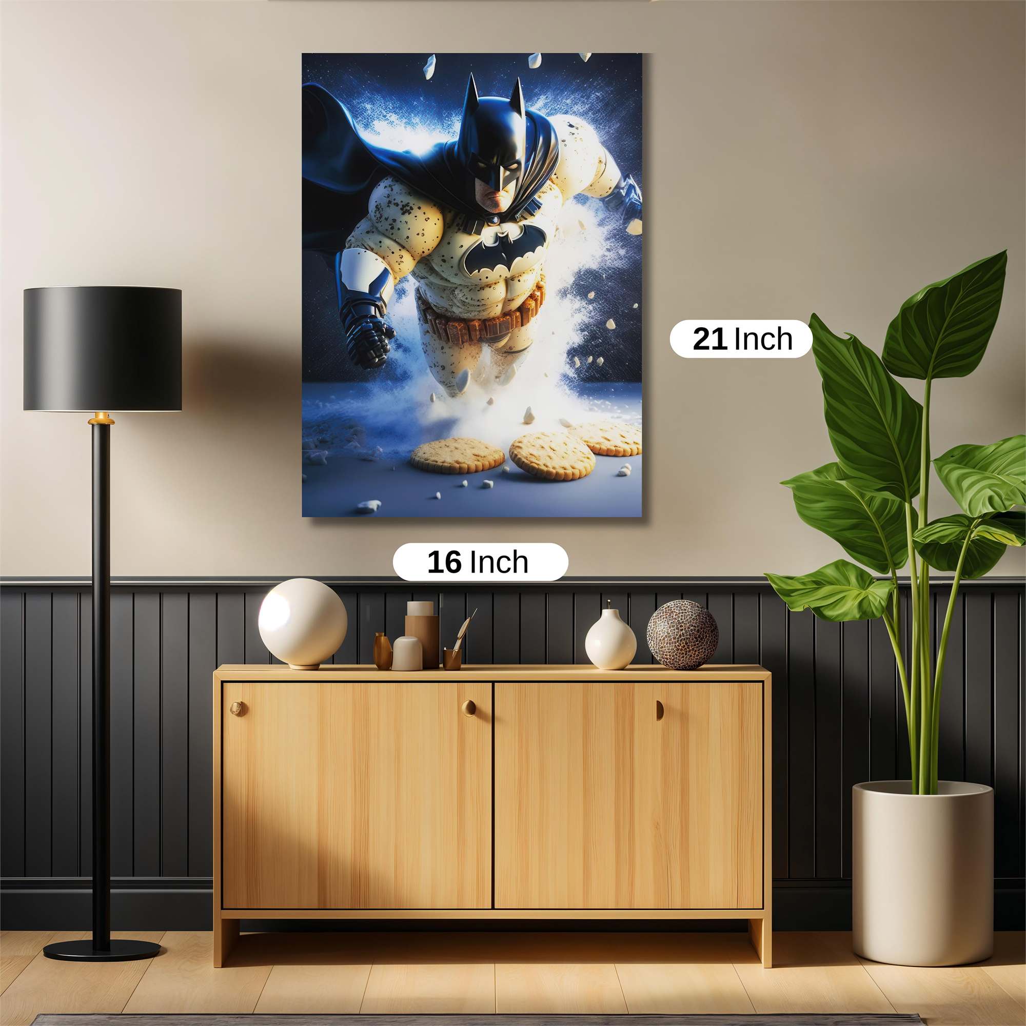 Batman Crumbly Safe Wall Magnetic / M