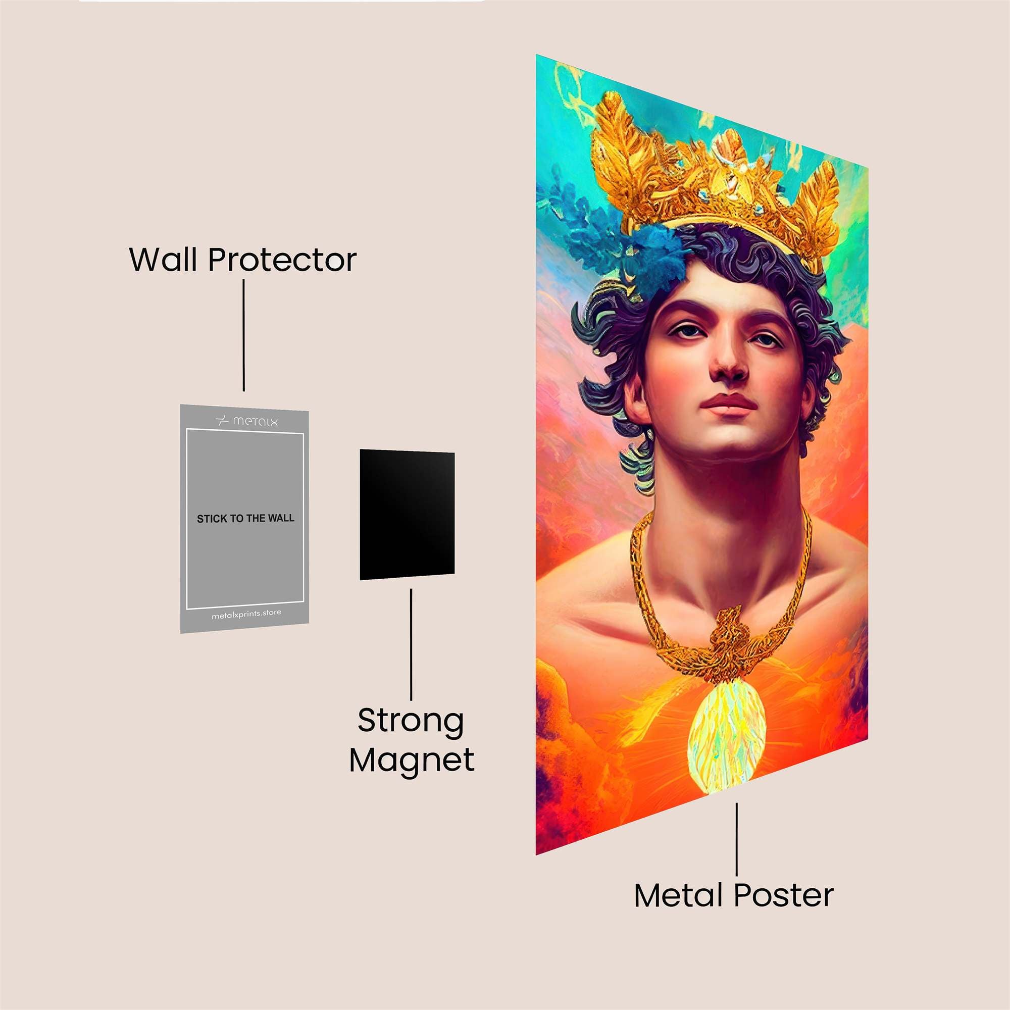 Apollo Radiant Safe Wall Magnetic / M