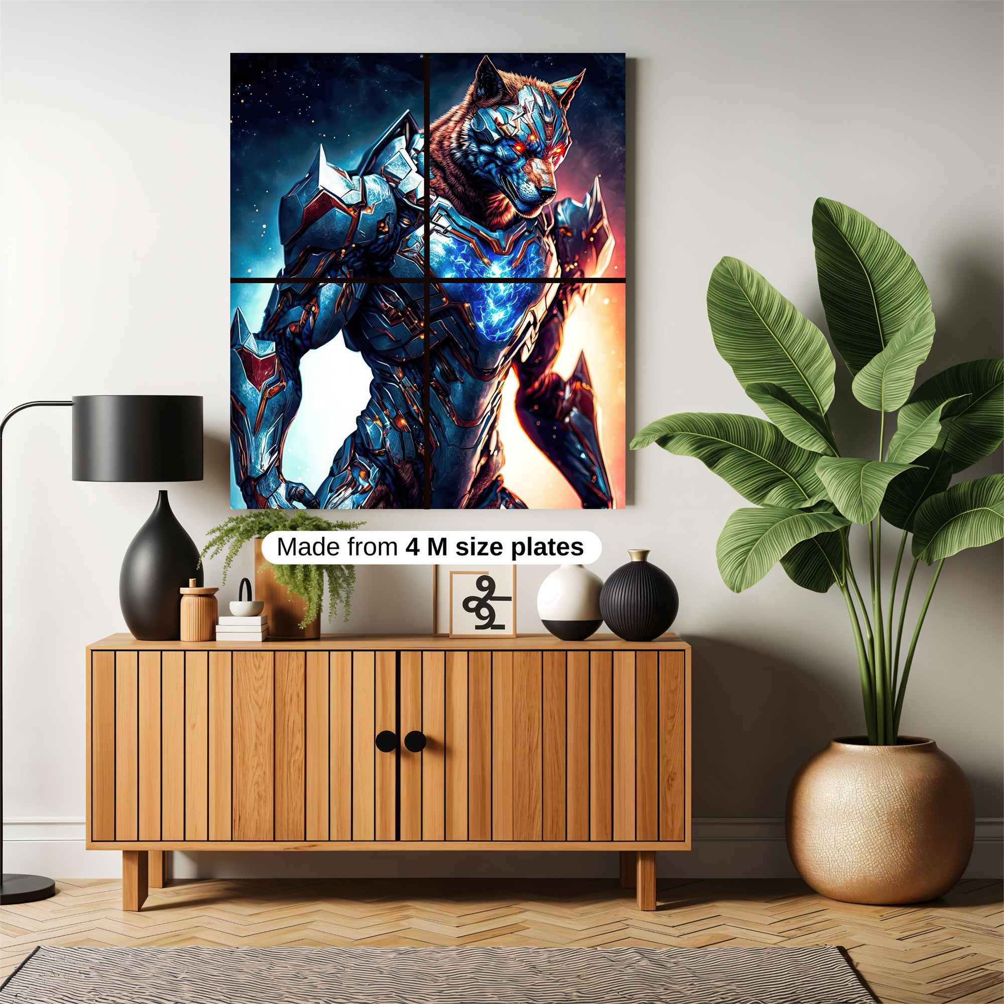 Cyberwolf Radiant Safe Wall Magnetic / M