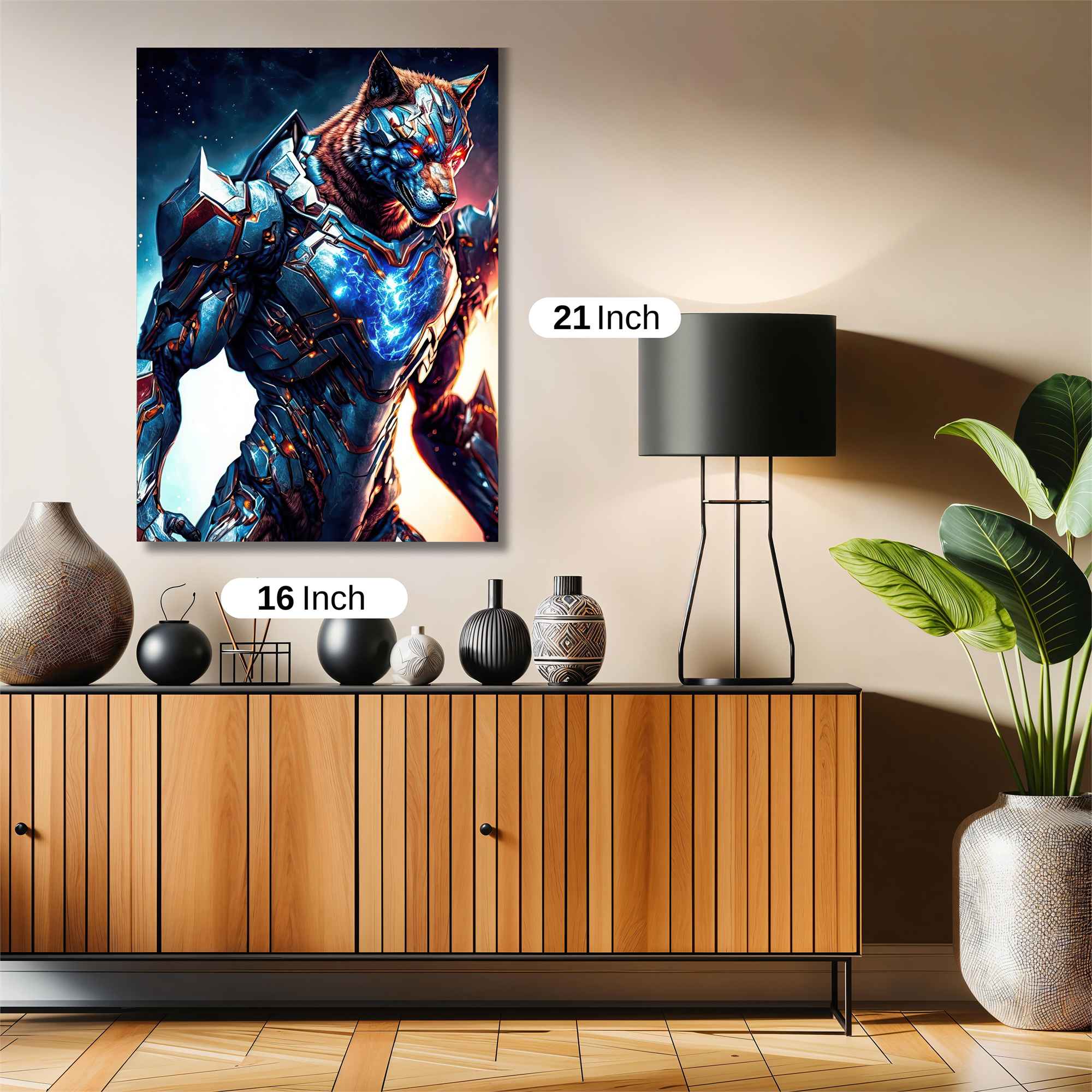 Cyberwolf Radiant Safe Wall Magnetic / M