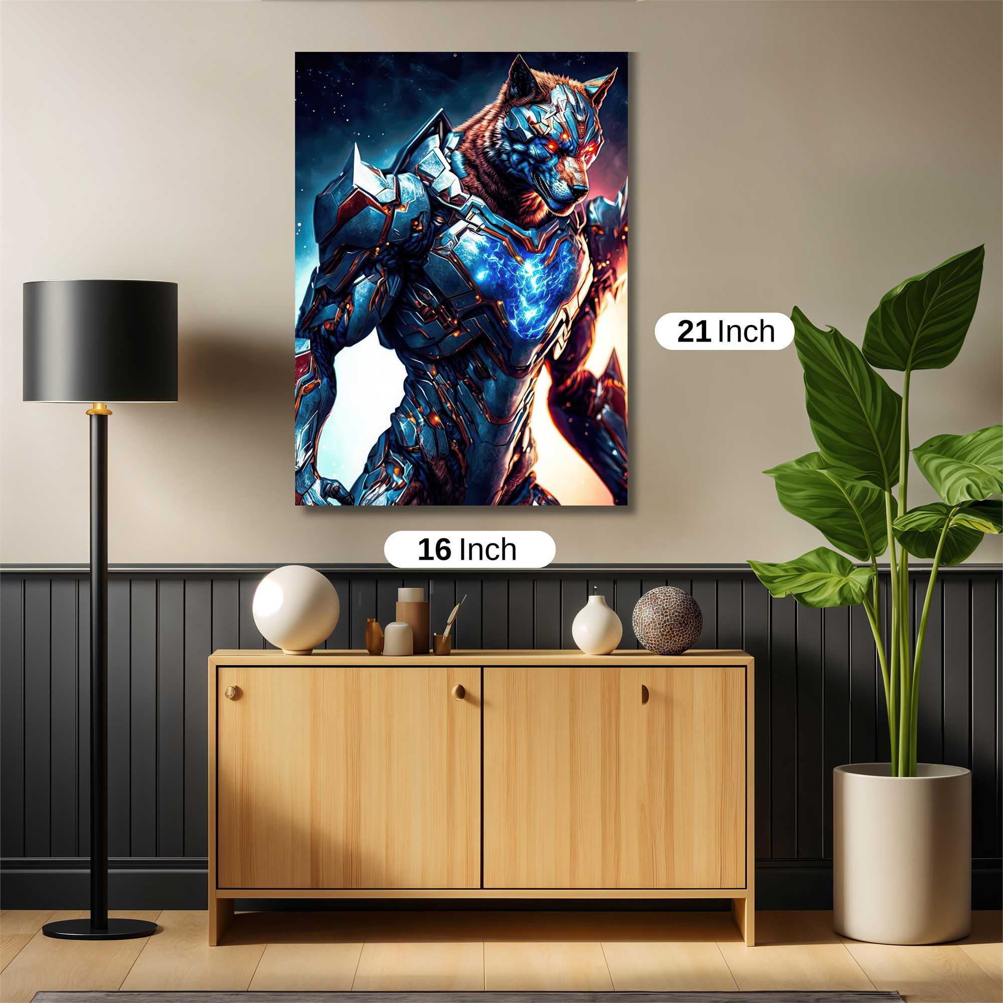 Cyberwolf Radiant Safe Wall Magnetic / M