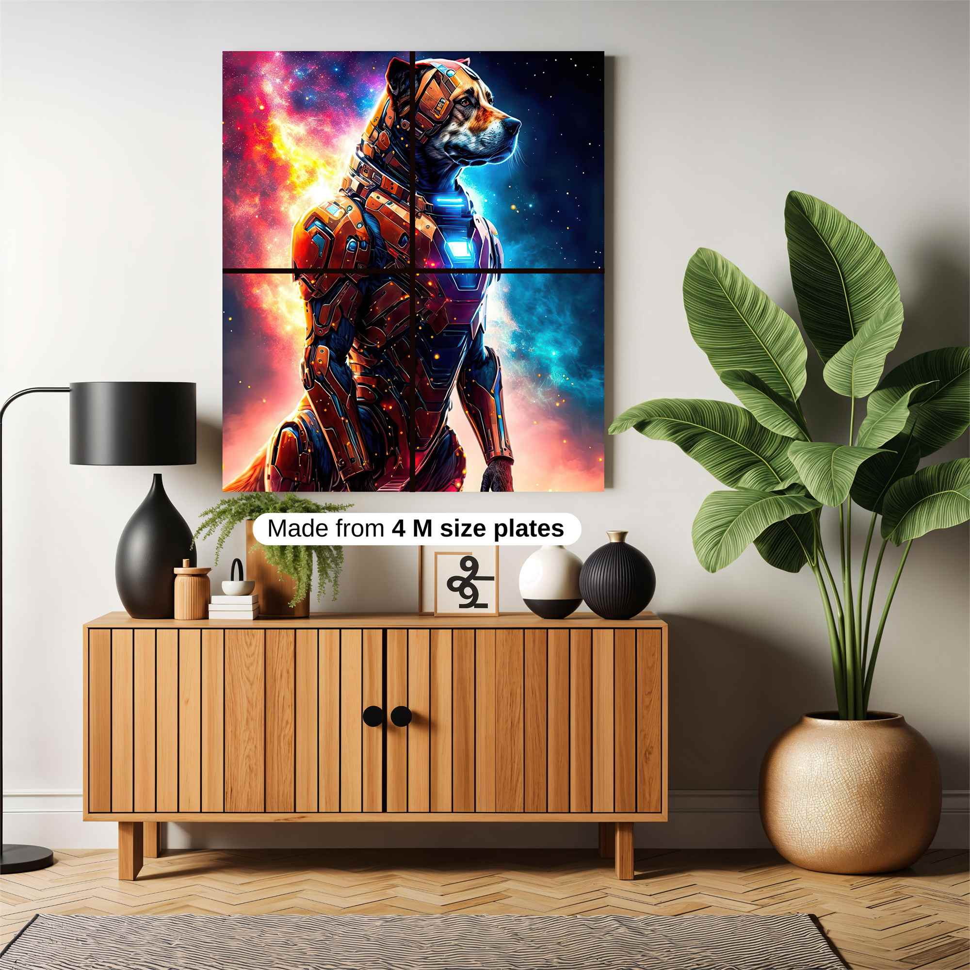 Cosmic Canine Safe Wall Magnetic / M